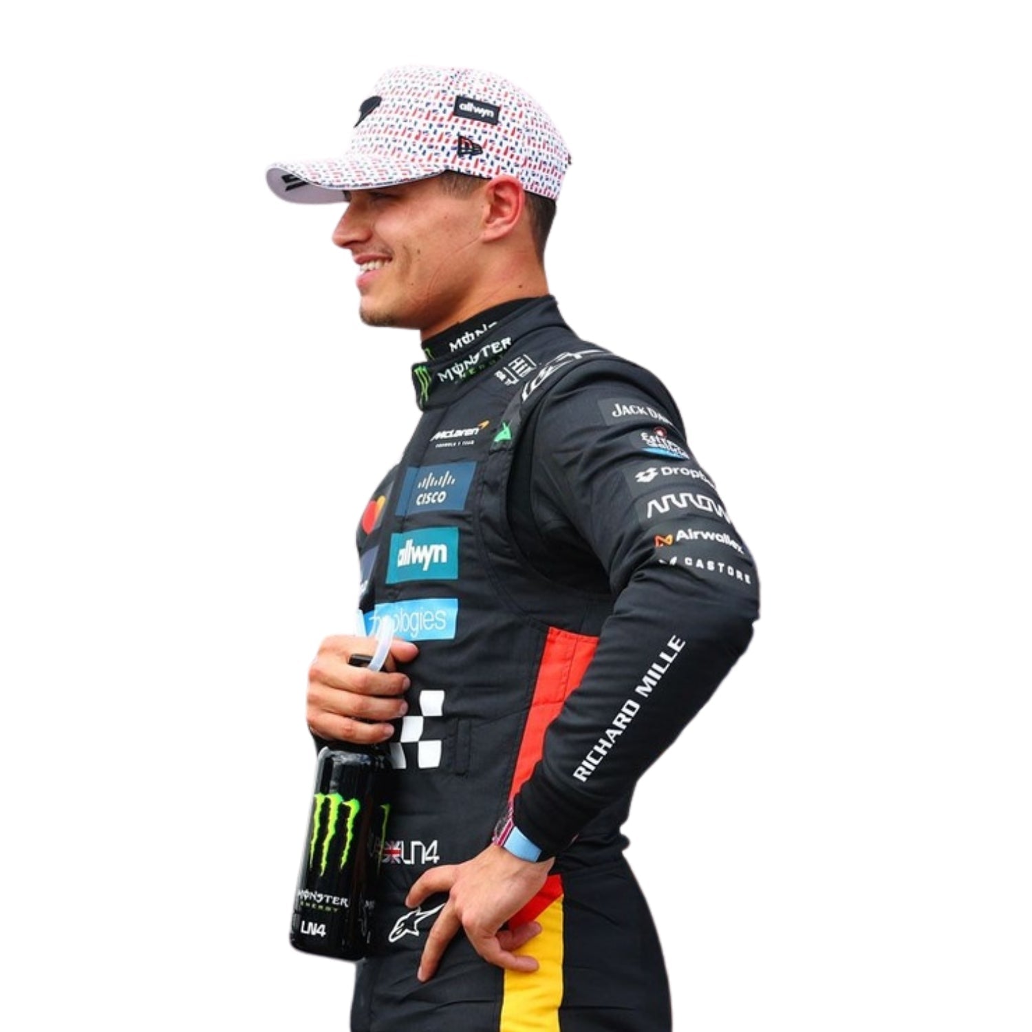 2025 F1 Racing Costume Worn by Lando Norris & Oscar Piastri - Silverstone British GP