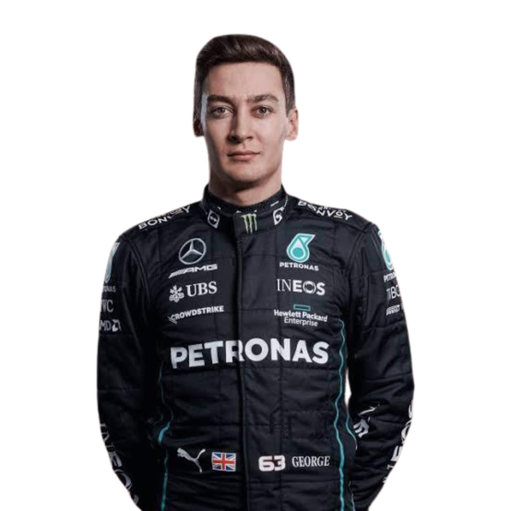 George Russell 2022 F1 Racing Suit Team Mercedes
