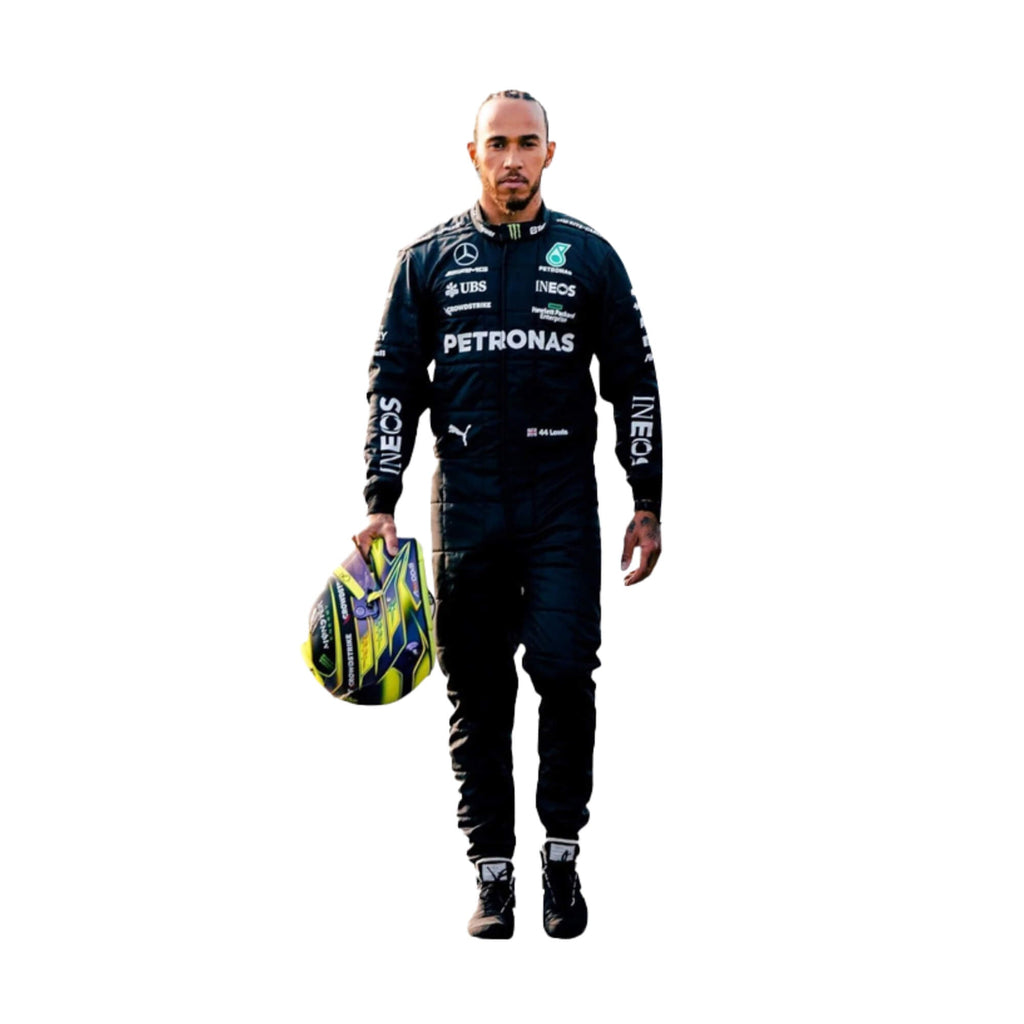 Lewis Hamilton 2023 F1 Racing Suit Team Mercedes