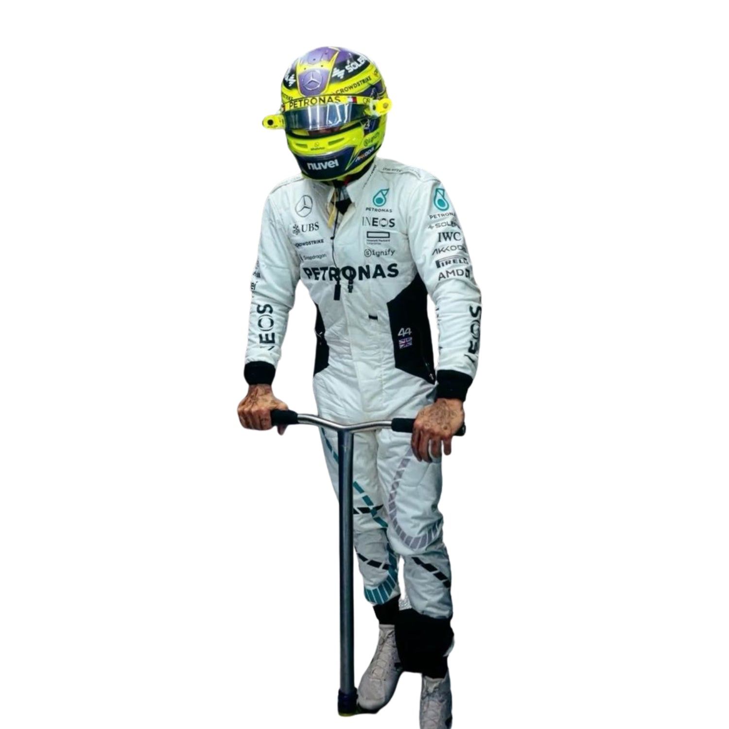 Lewis Hamilton 2024 Qatar GP F1 Racing Suit