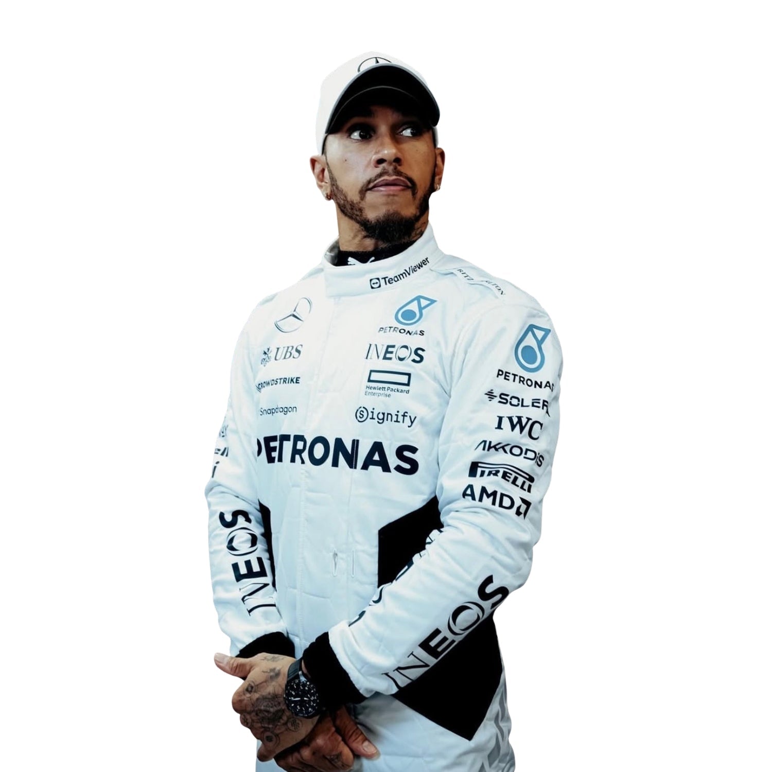 Lewis Hamilton 2024 Qatar GP F1 Racing Suit