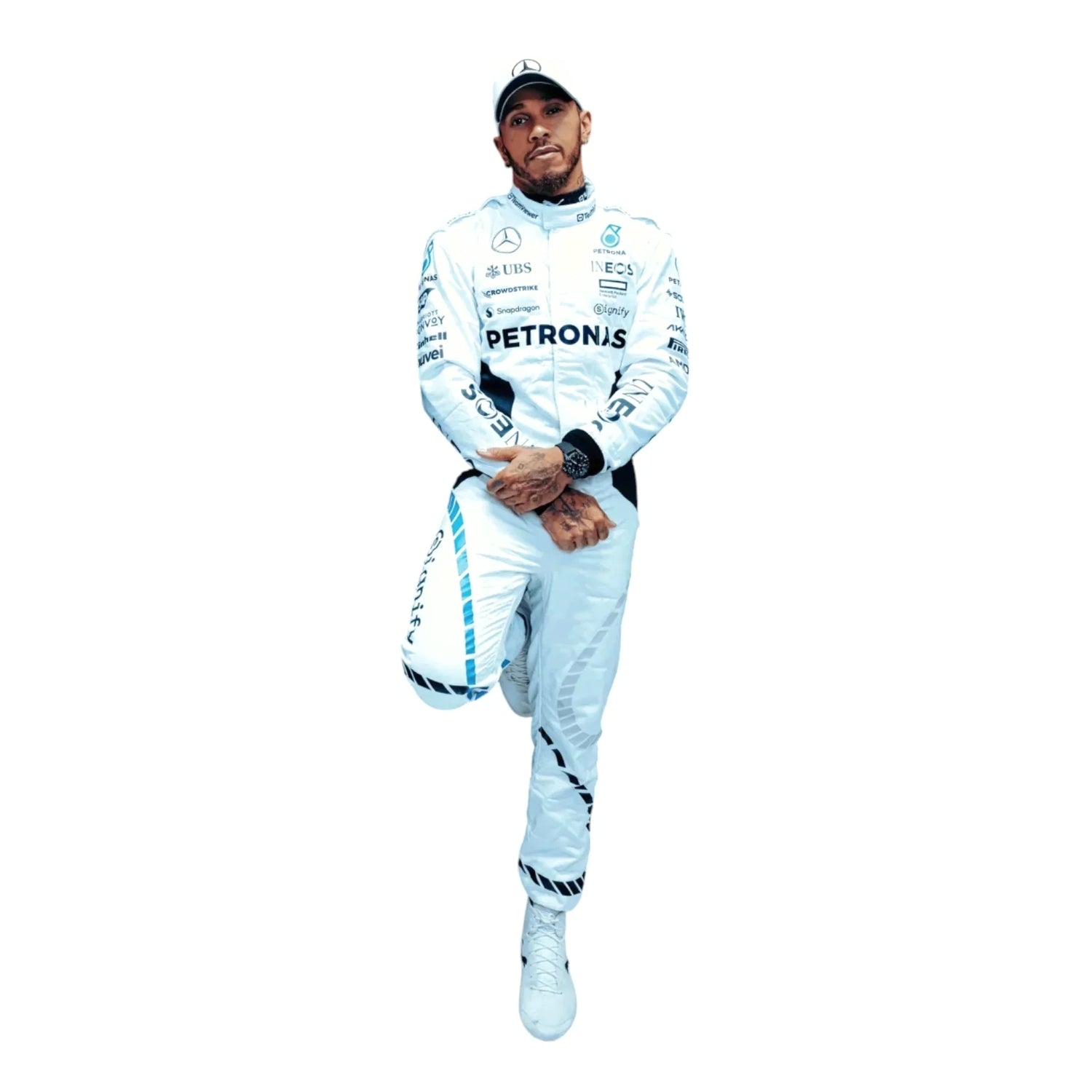 Lewis Hamilton 2024 Qatar GP F1 Racing Suit