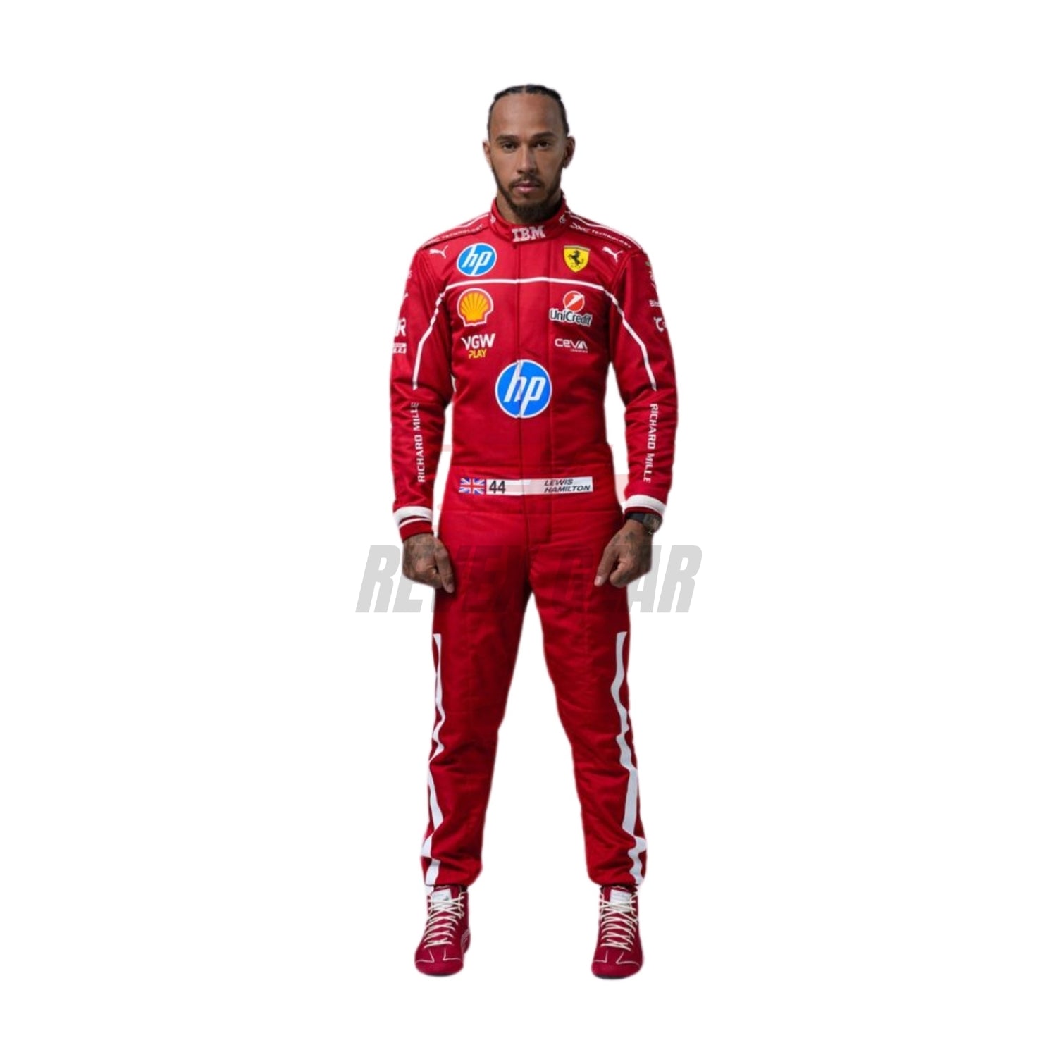 F1 Racing Costume Worn by Charles Leclerc & Lewis Hamilton - 2025
