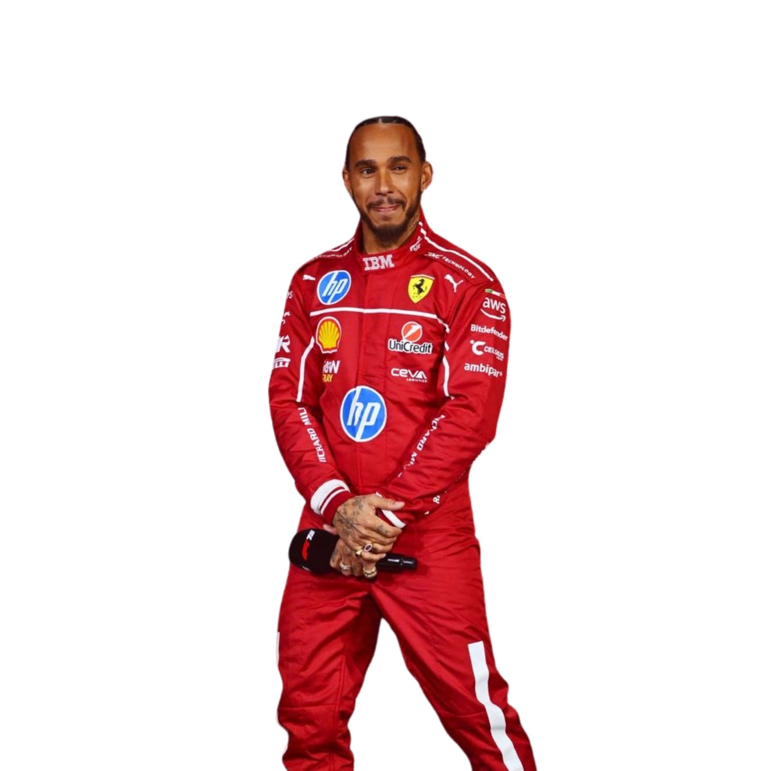 2025 Lewis Hamilton F1 Racing Suit