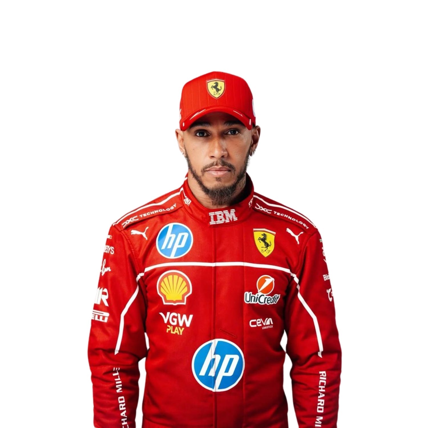 2025 Lewis Hamilton F1 Racing Suit