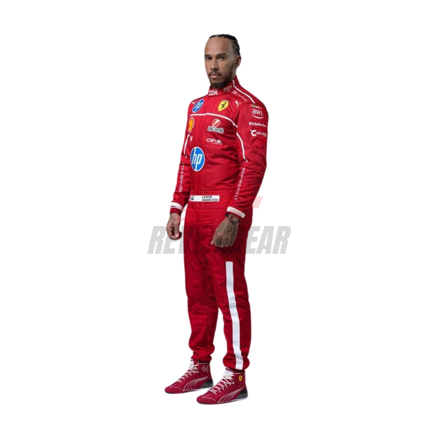 F1 Racing Suit Worn by Charles Leclerc & Lewis Hamilton - 2025