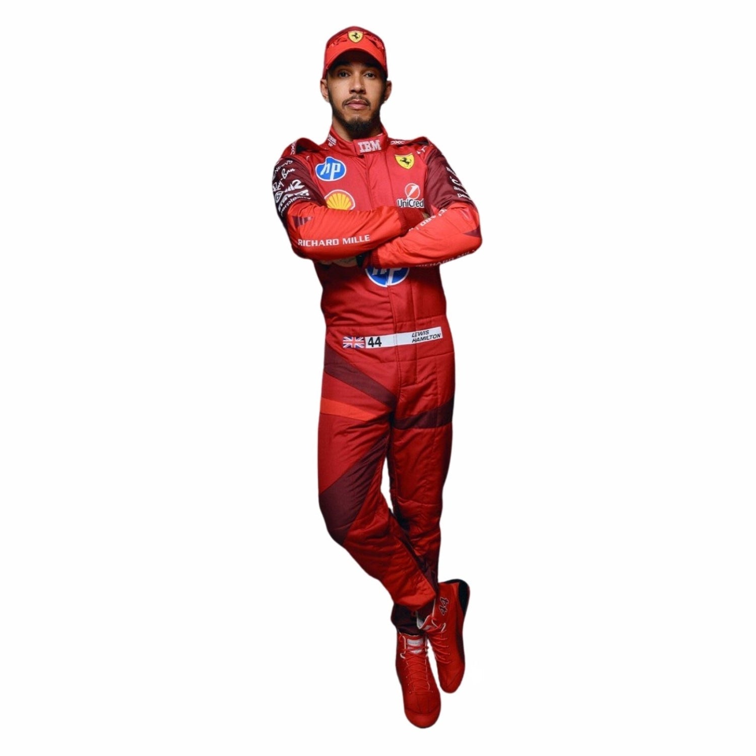 2025 F1 Racing Costume Worn by Charles Leclerc & Lewis Hamilton - Las Vegas GP