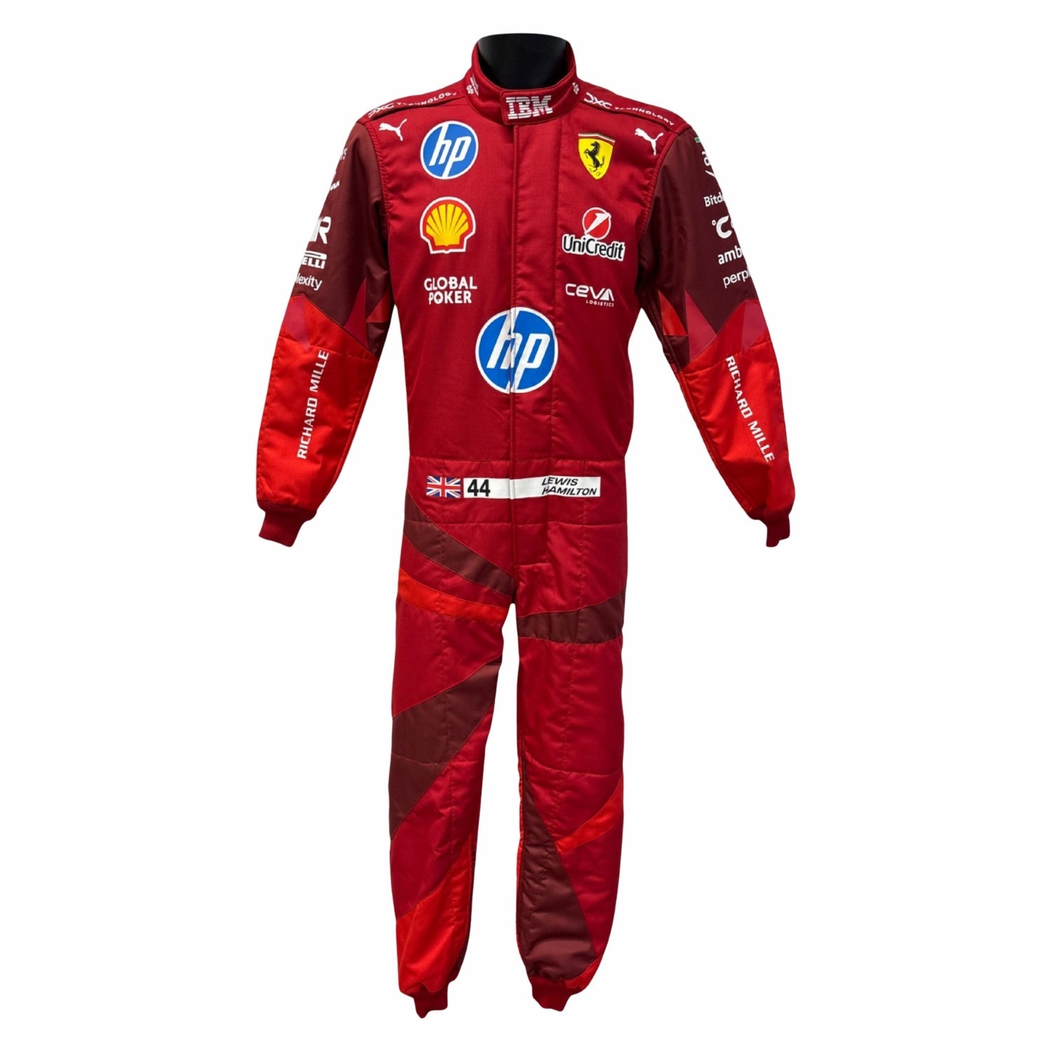 2025 F1 Racing Costume Worn by Charles Leclerc & Lewis Hamilton - Las Vegas GP