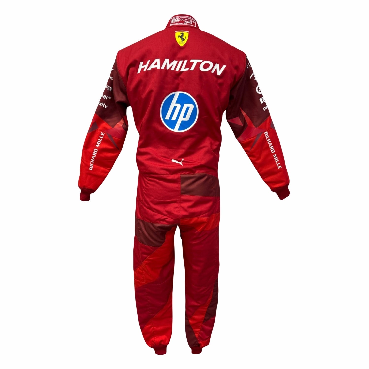 2025 F1 Racing Costume Worn by Charles Leclerc & Lewis Hamilton - Las Vegas GP