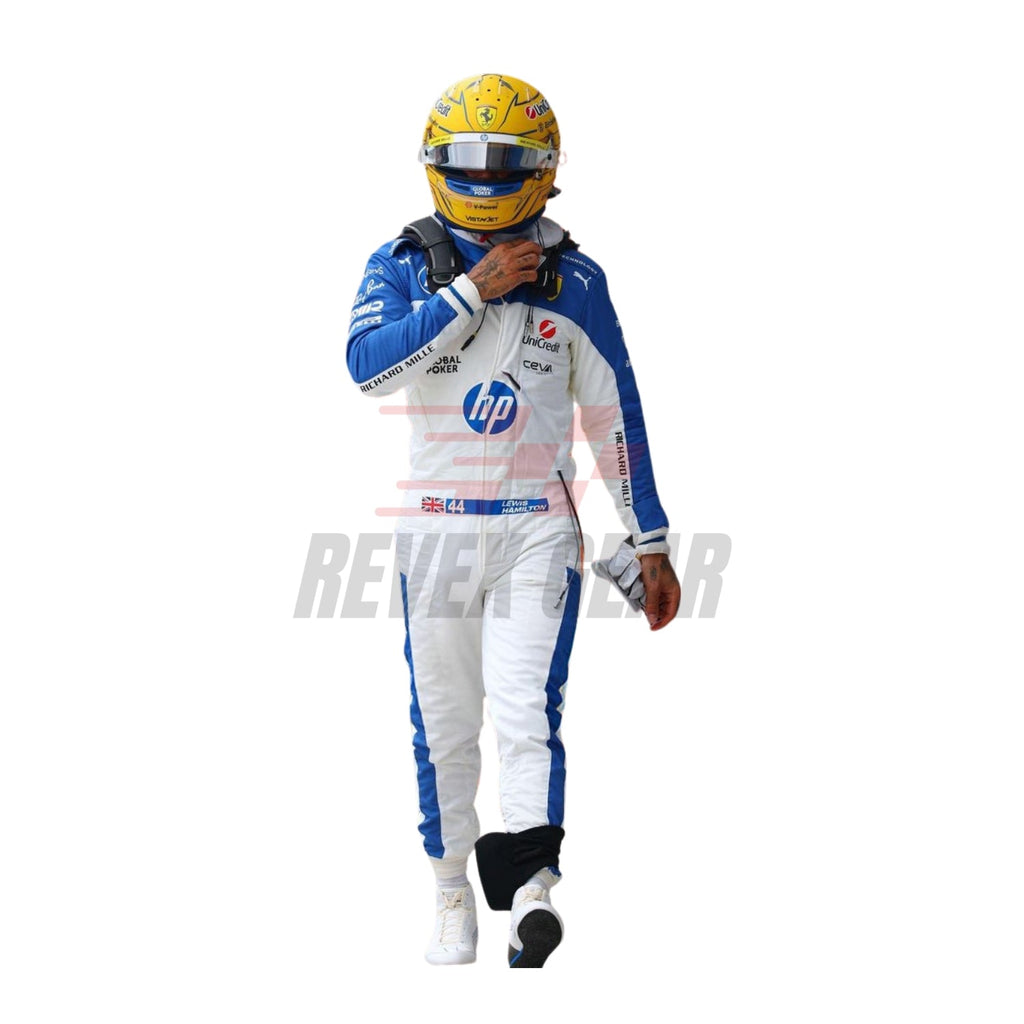 Lewis Hamilton 2025 Miami GP F1 Racing Suit