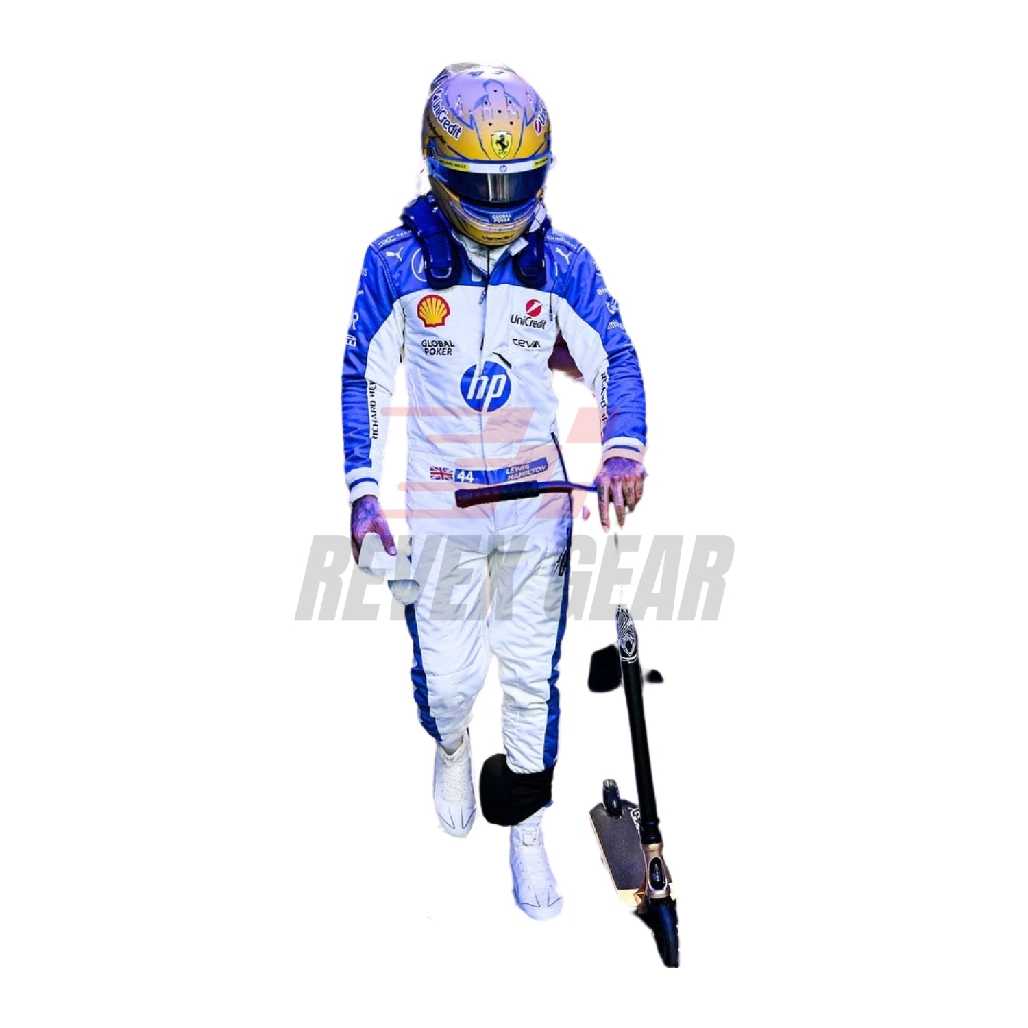 2025 F1 Racing Costume Worn by Charles Leclerc & Lewis Hamilton - Miami GP