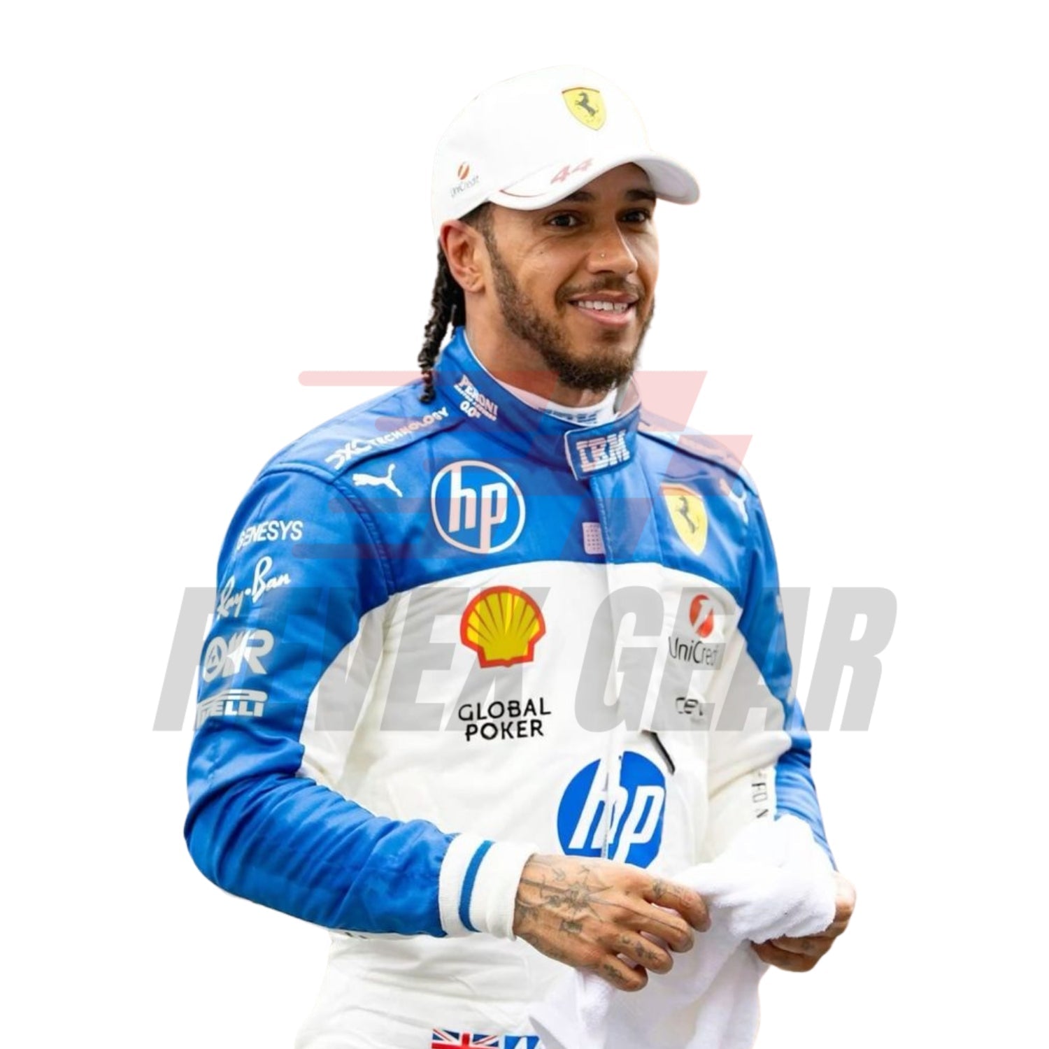 Lewis Hamilton 2025 Miami GP F1 Racing Suit