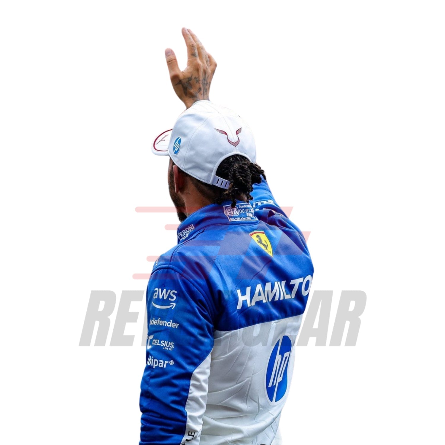 Lewis Hamilton 2025 Miami GP F1 Racing Suit
