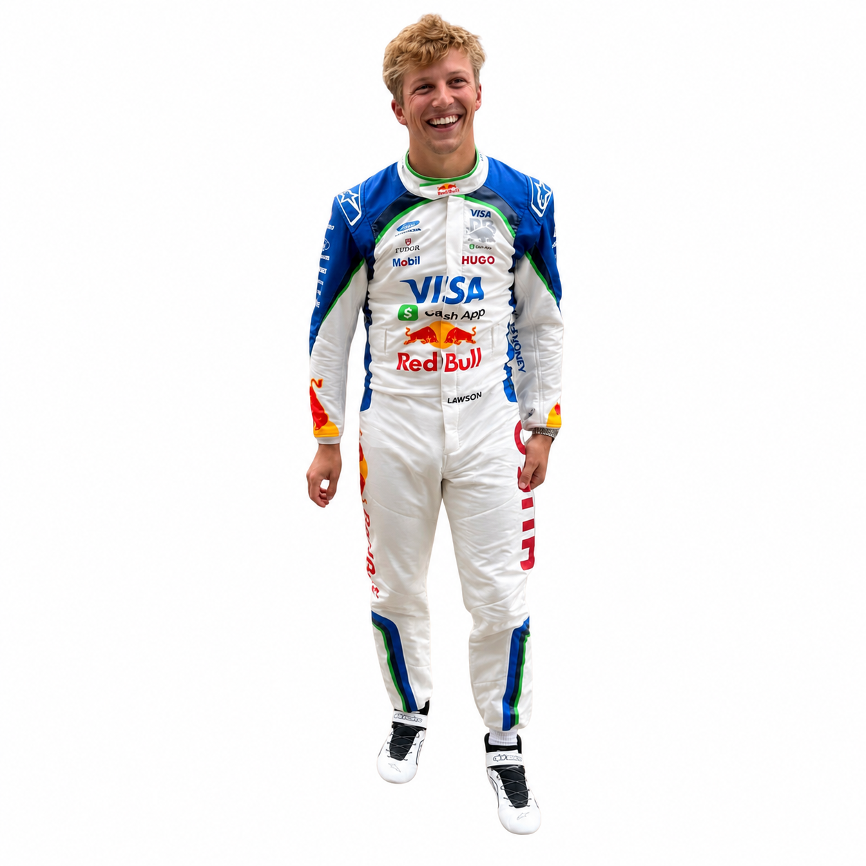 Liam Lawson 2026 Visa Cash App RB F1 Replica Race Suit | Racing Bulls Overall