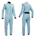 Light Blue Go-Kart Driver Racing Attire