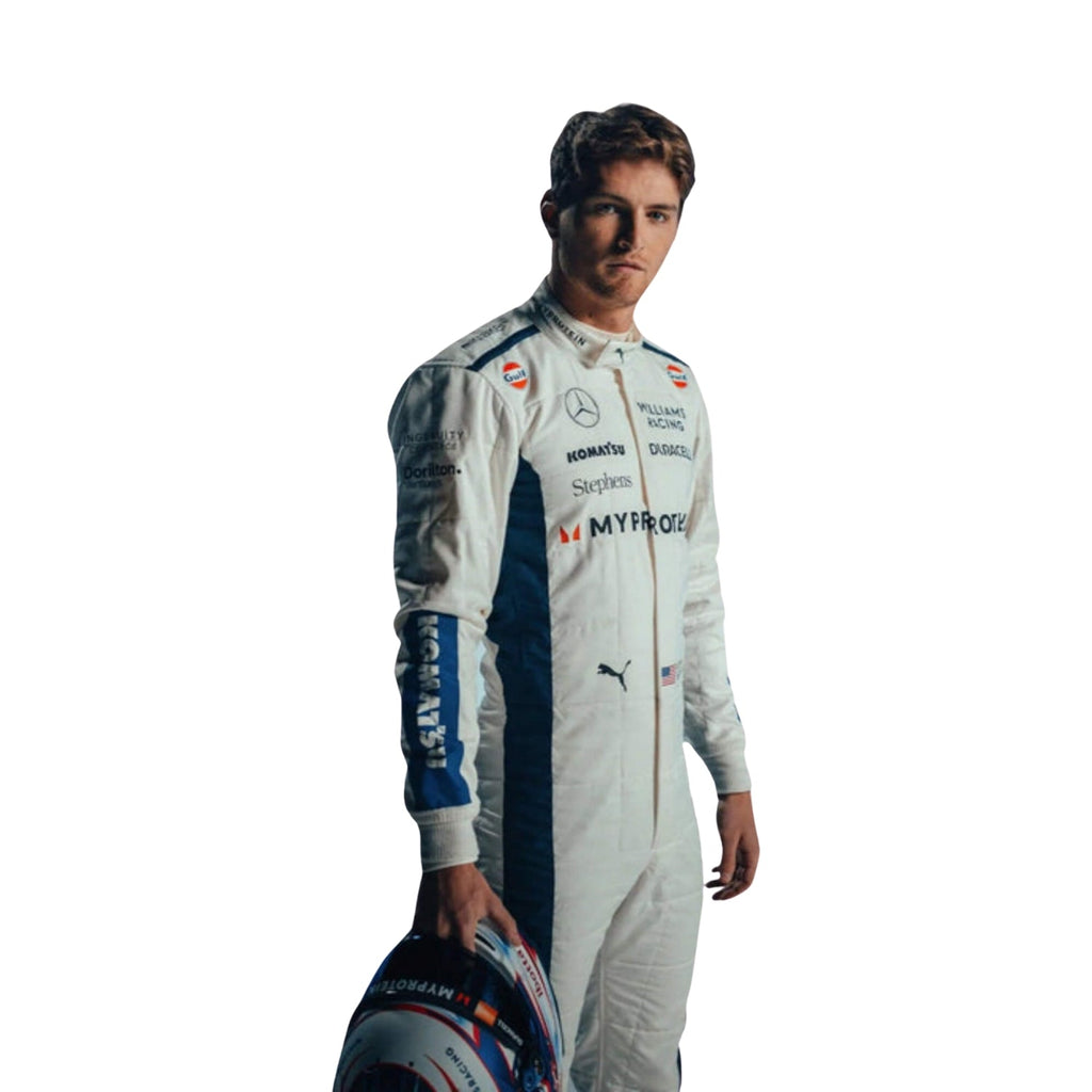 Logan Sargeant 2024 F1 Racing Suit Team Williams