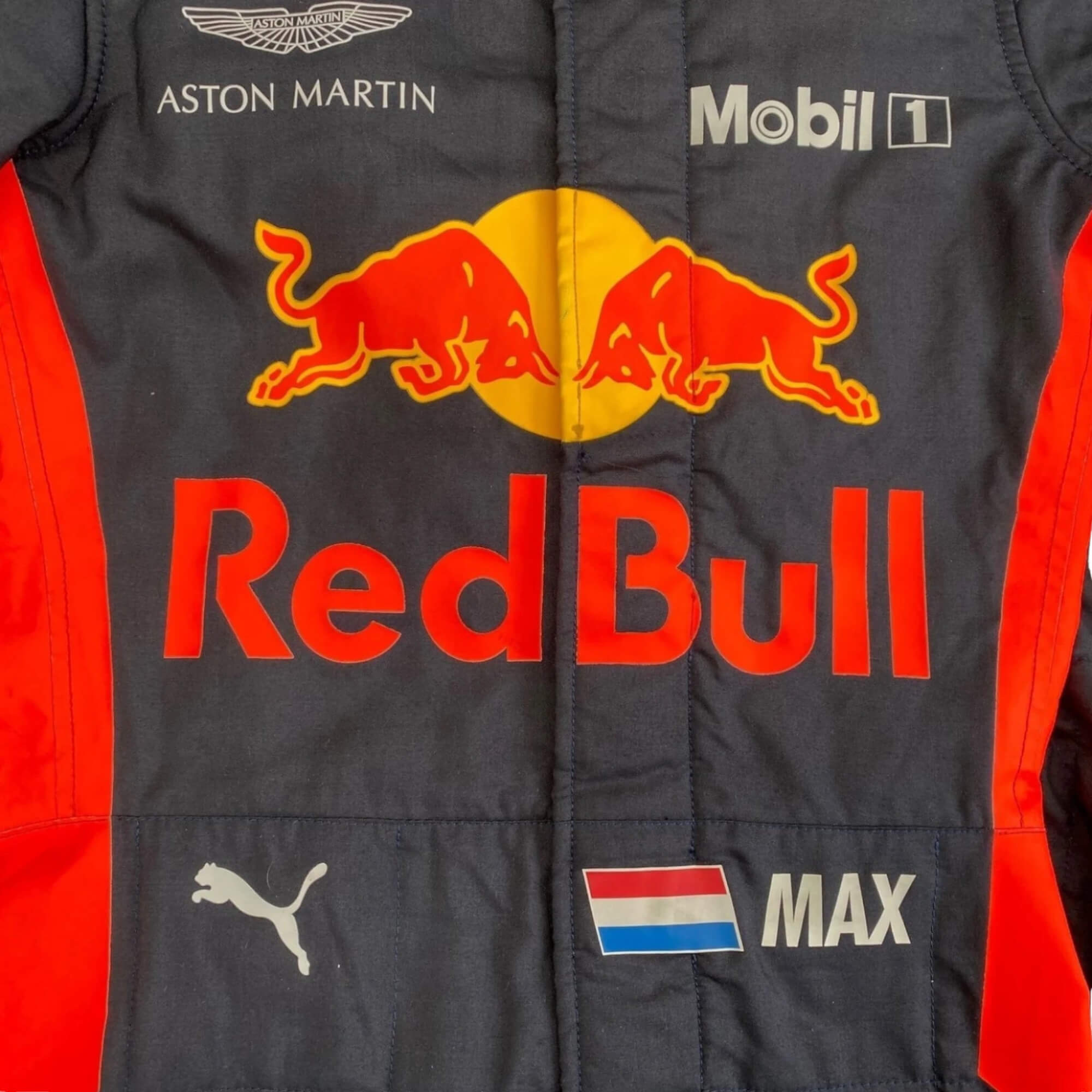 Max Verstappen 2018 F1 Racing Suit Team Red bull Racing Tag Heuer