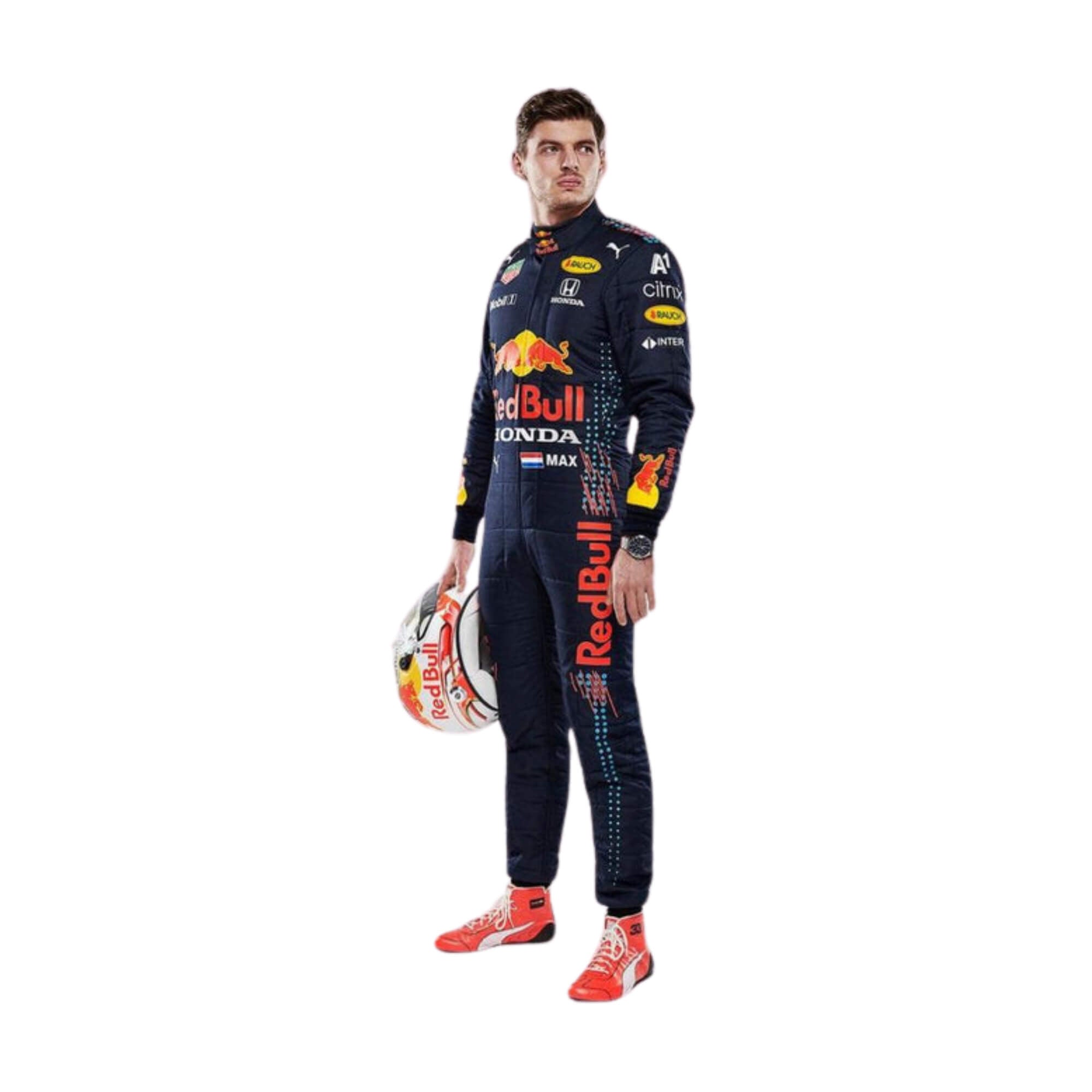 Max Verstappen 2021 F1 Racing Suit Team Red Bull