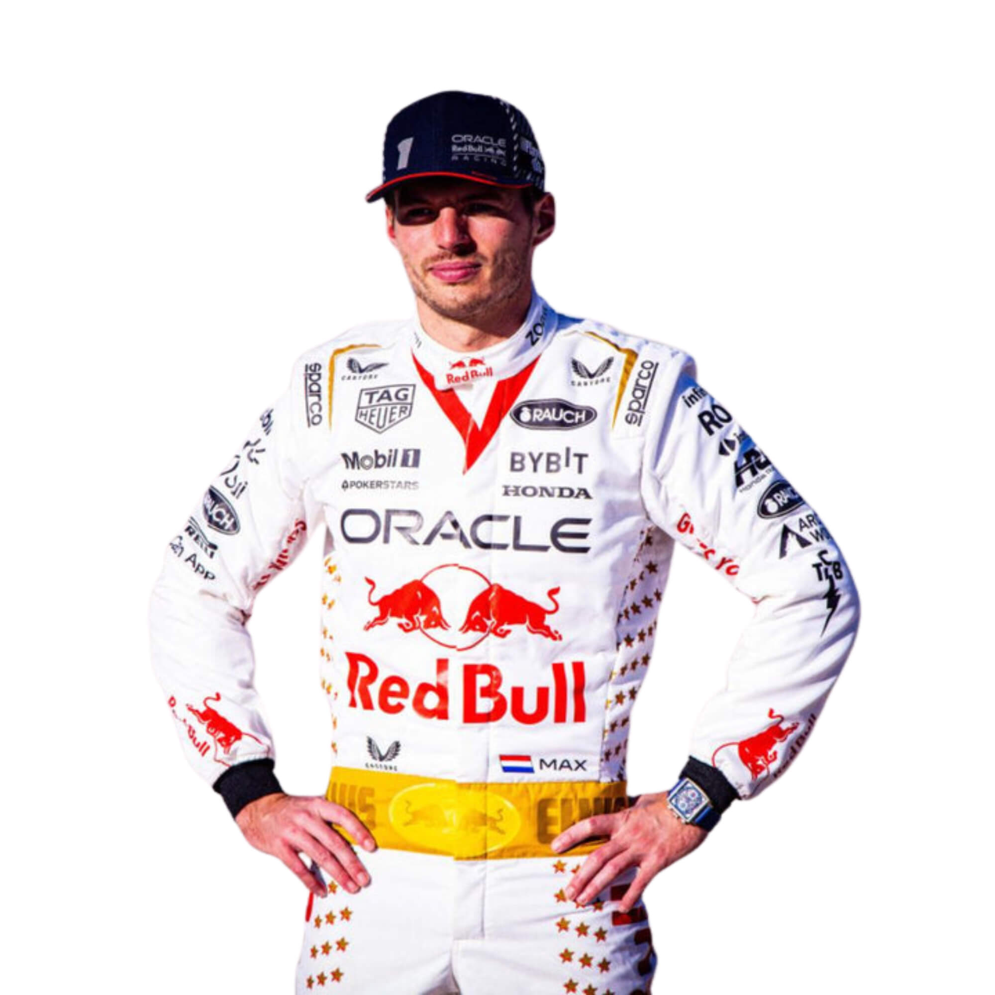 Max Verstappen 2023 Las Vegas Grand Prix F1 Racing Suit Team Red Bull