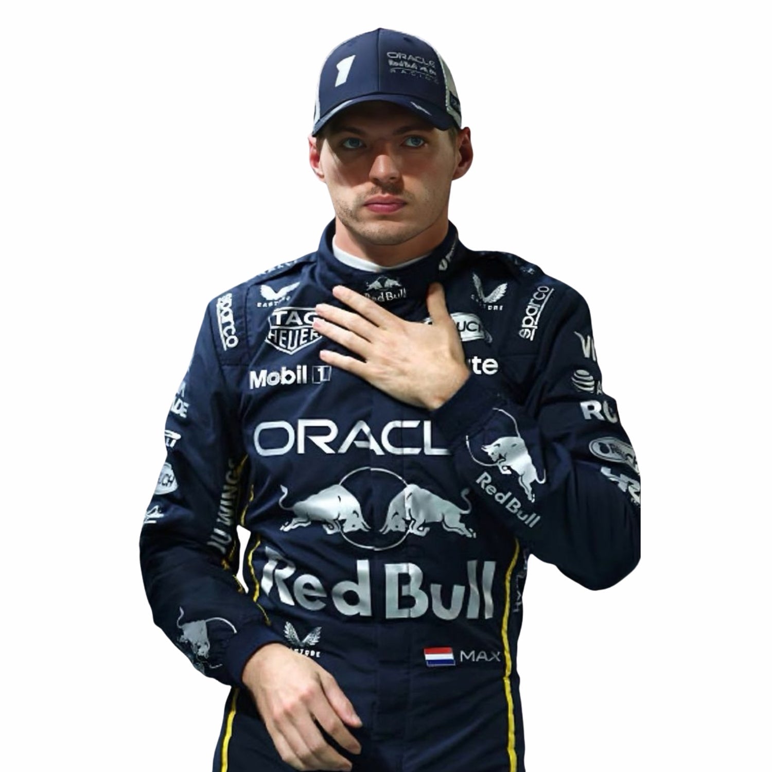 Max Verstappen 2025 Las Vegas GP F1 Racing Suit