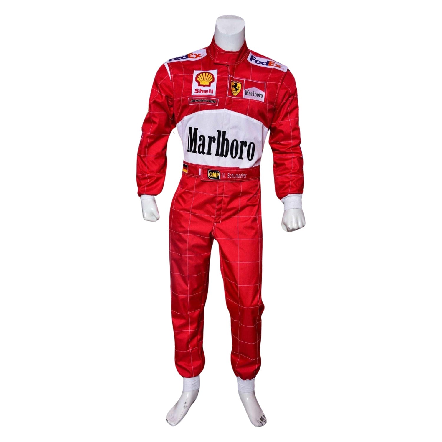 Michael Schumacher 2001 Belgian GP F1 Racing Suit