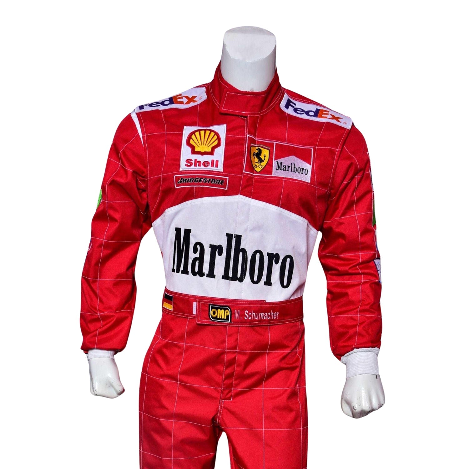 Michael Schumacher 2001 Belgian GP F1 Racing Suit