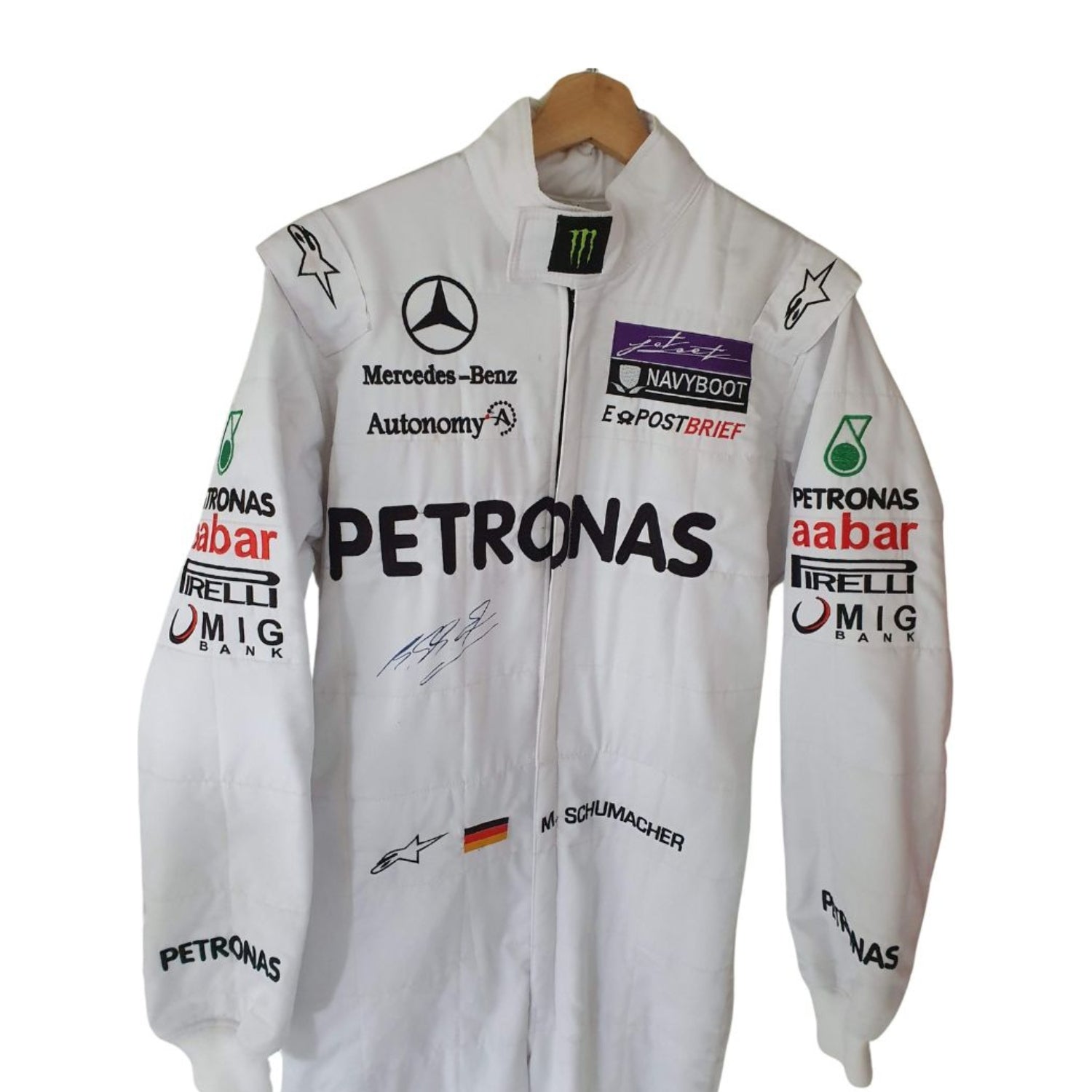 Michael Schumacher 2011 F1 Racing Suit