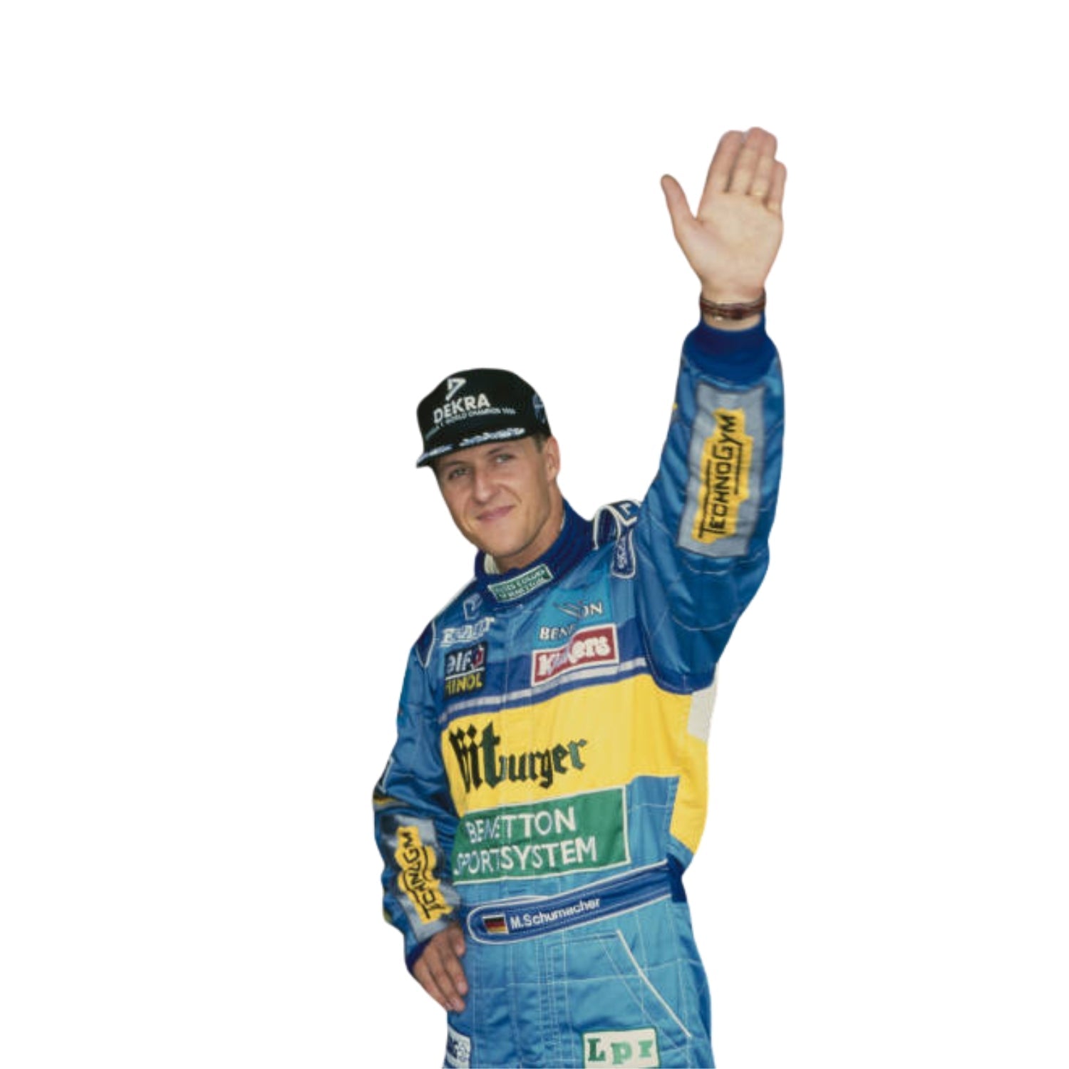 Michael Schumacher BitBurger 1995 F1 Racing Suit