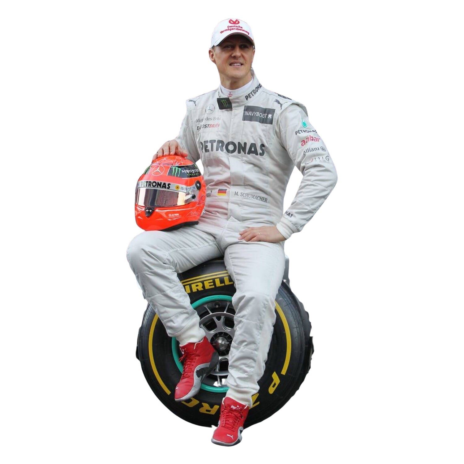 Michael Schumacher 2012 F1 Racing Suit
