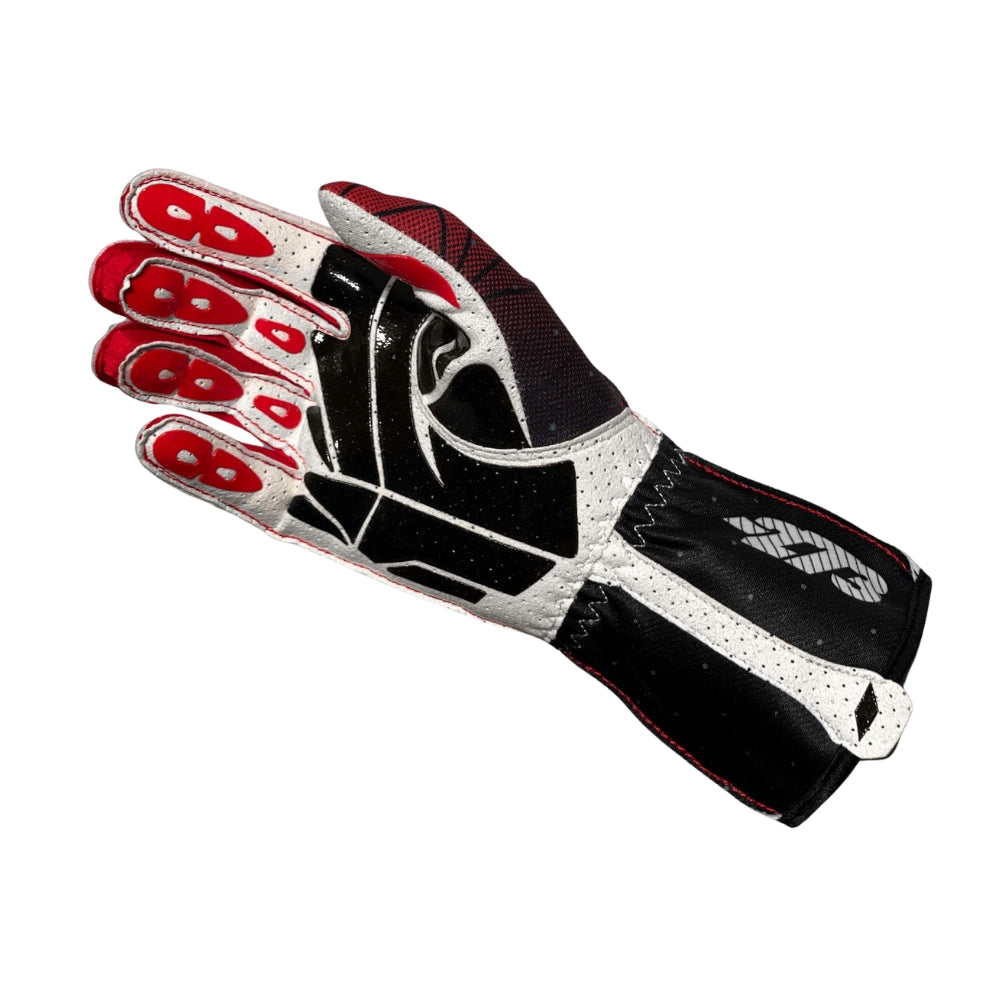Minus 273 POLY 3 Black/Red/White Racing Gloves