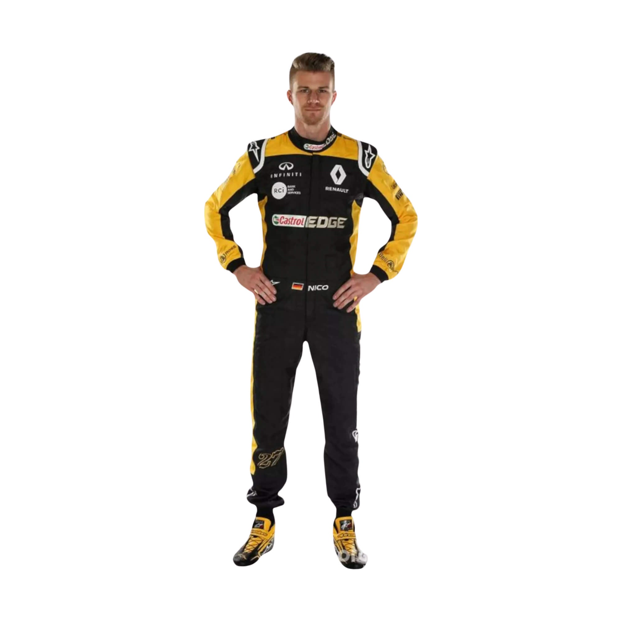 Nico Hulkenberg 2018 F1 Racing Suit Team Renault