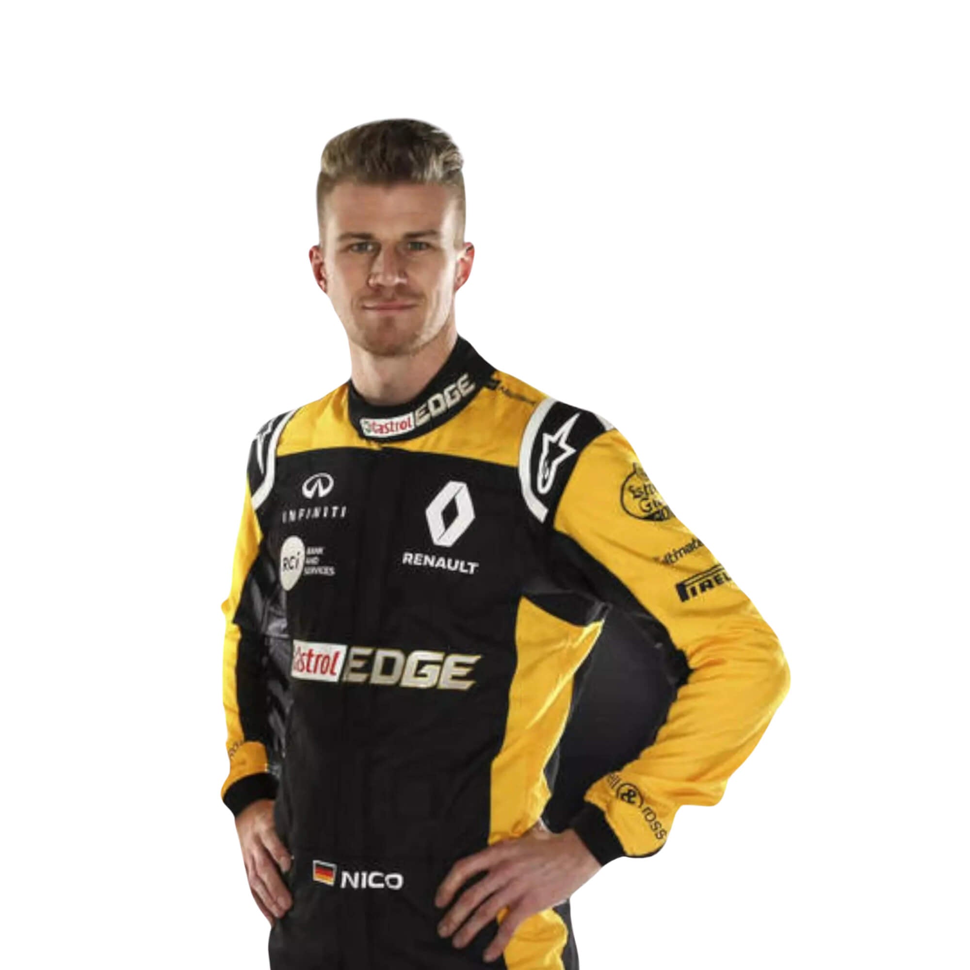 Nico Hulkenberg 2018 F1 Racing Suit Team Hass