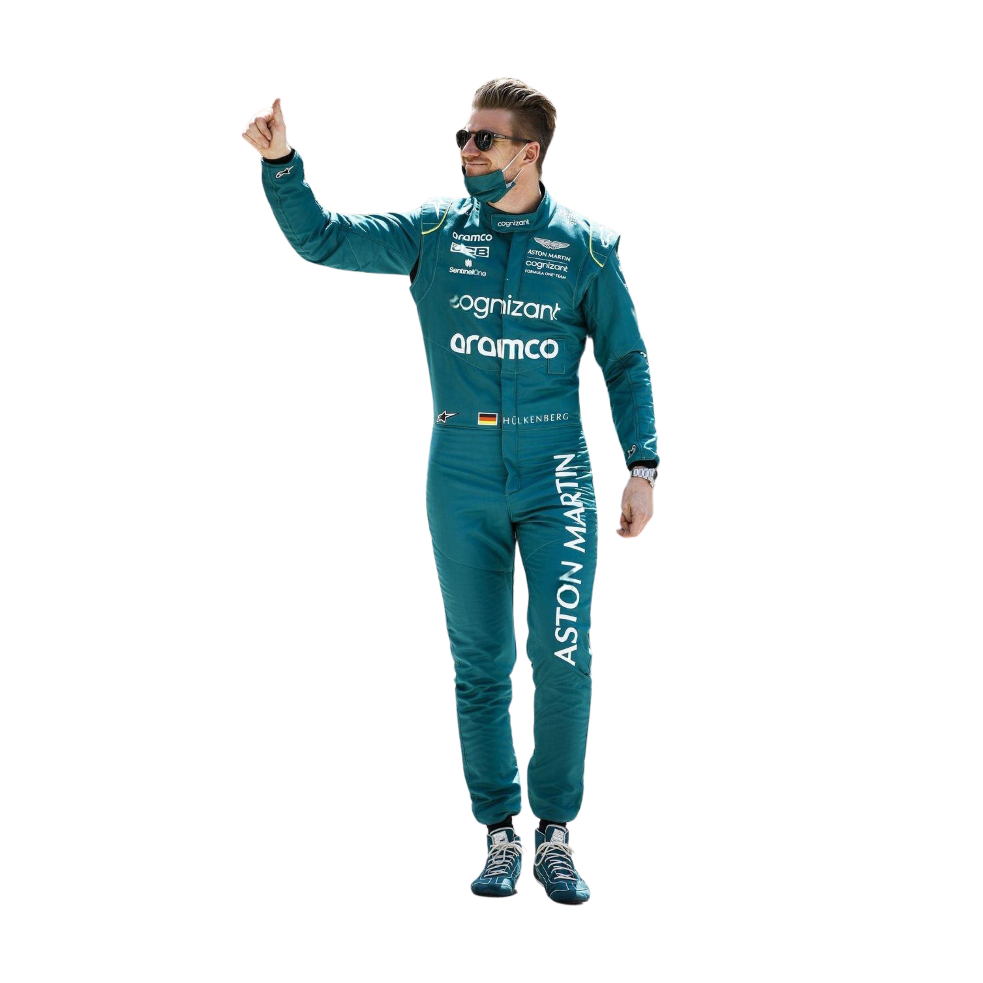 Nico Hülkenberg 2022 Saudi Arabian GP F1 Racing Suit Team Aston Martin