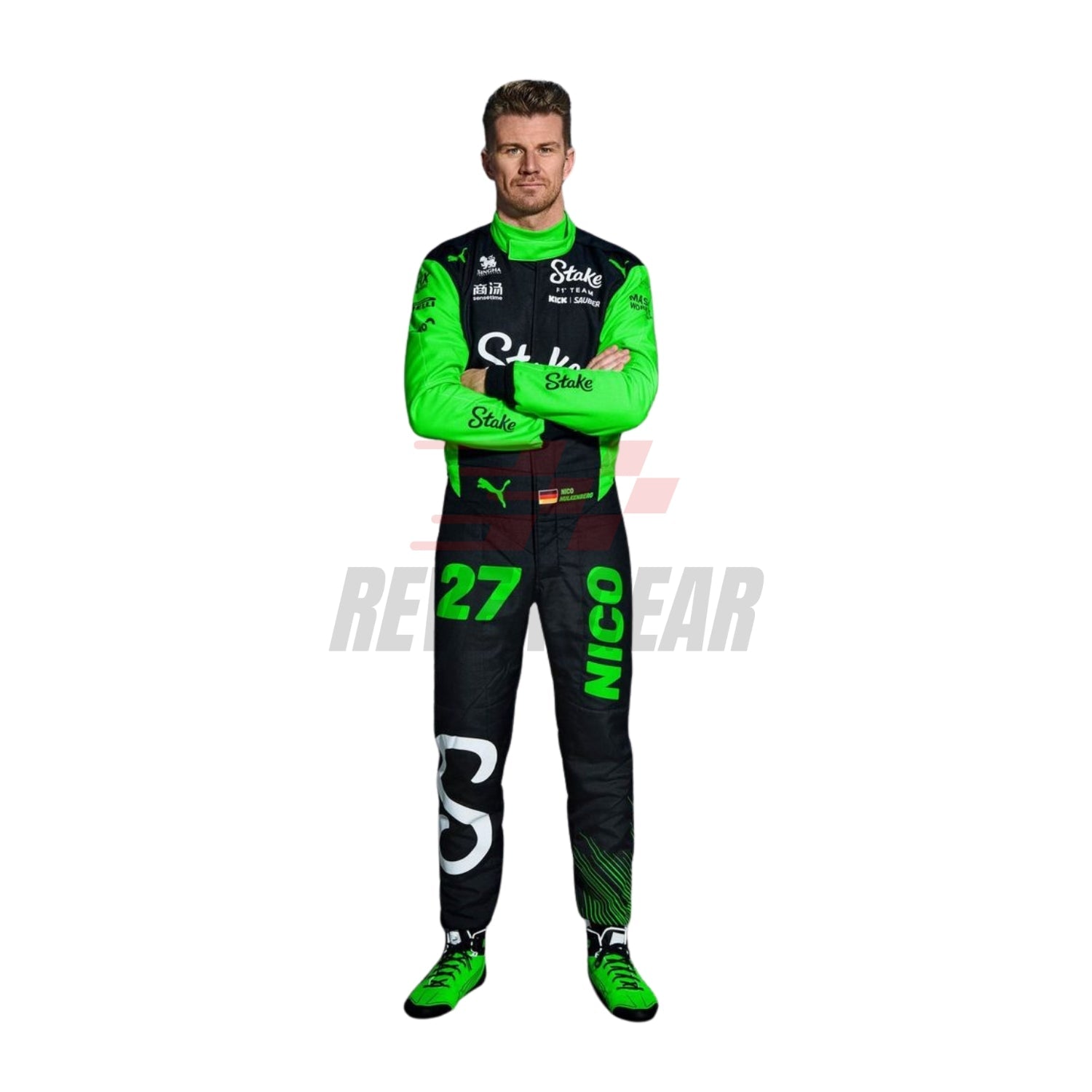 F1 Racing Costume Worn by Gabriel Bortoleto & Nico Hülkenberg 2025