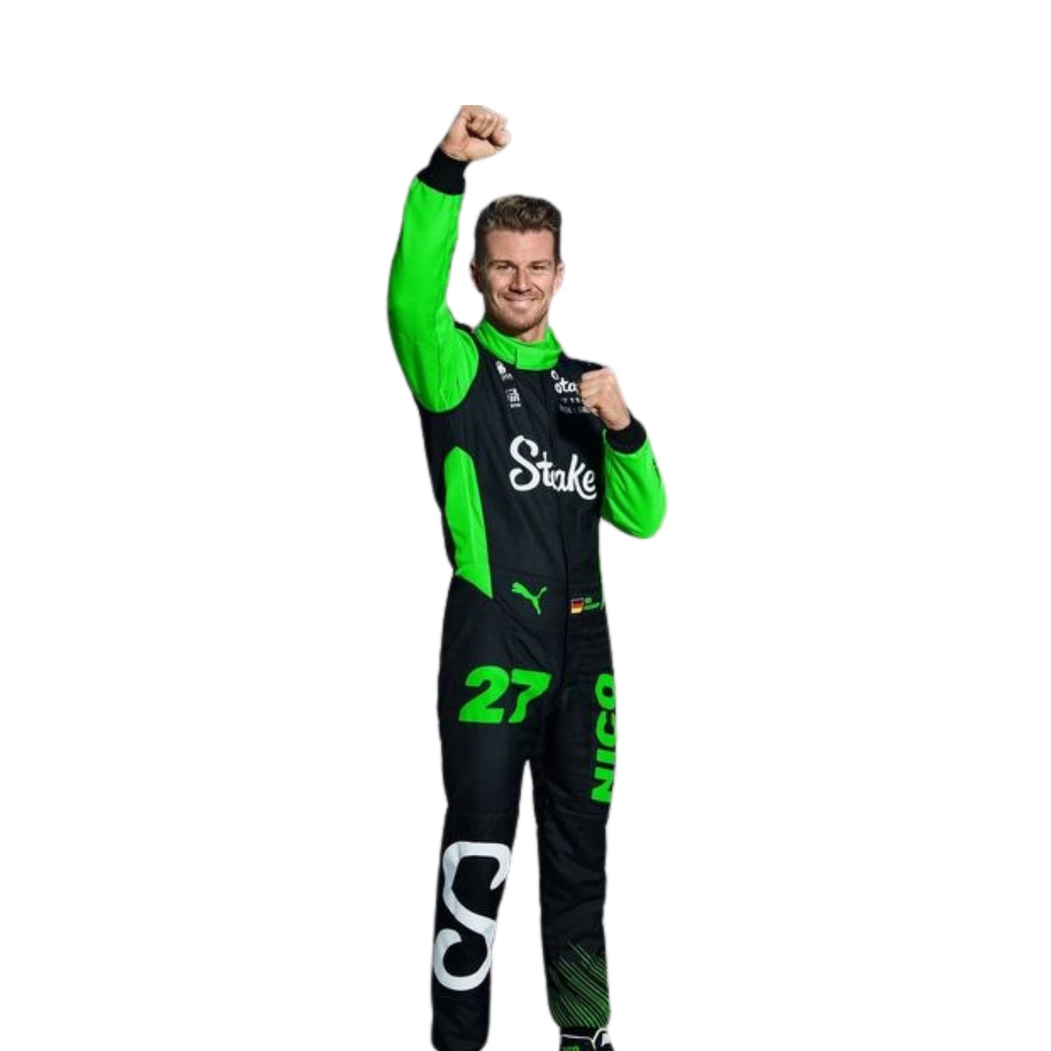 Nico Hulkenberg 2025 F1 Racing Suit Team Kick Sauber