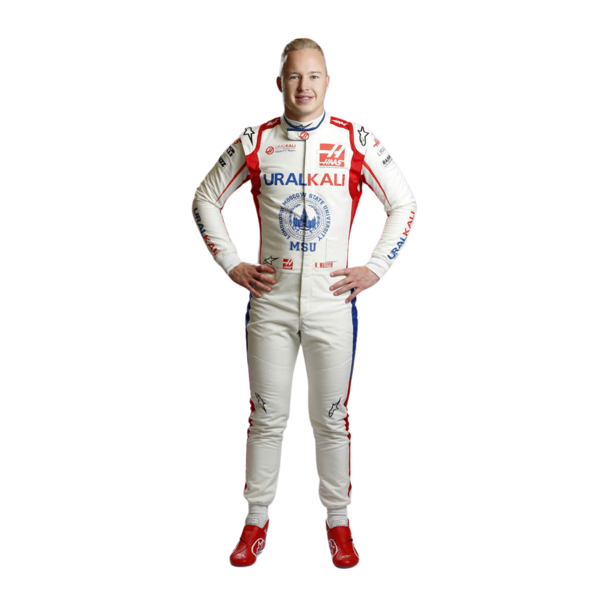 2021 Nikita Mazepin British GP F1 Racing Suit