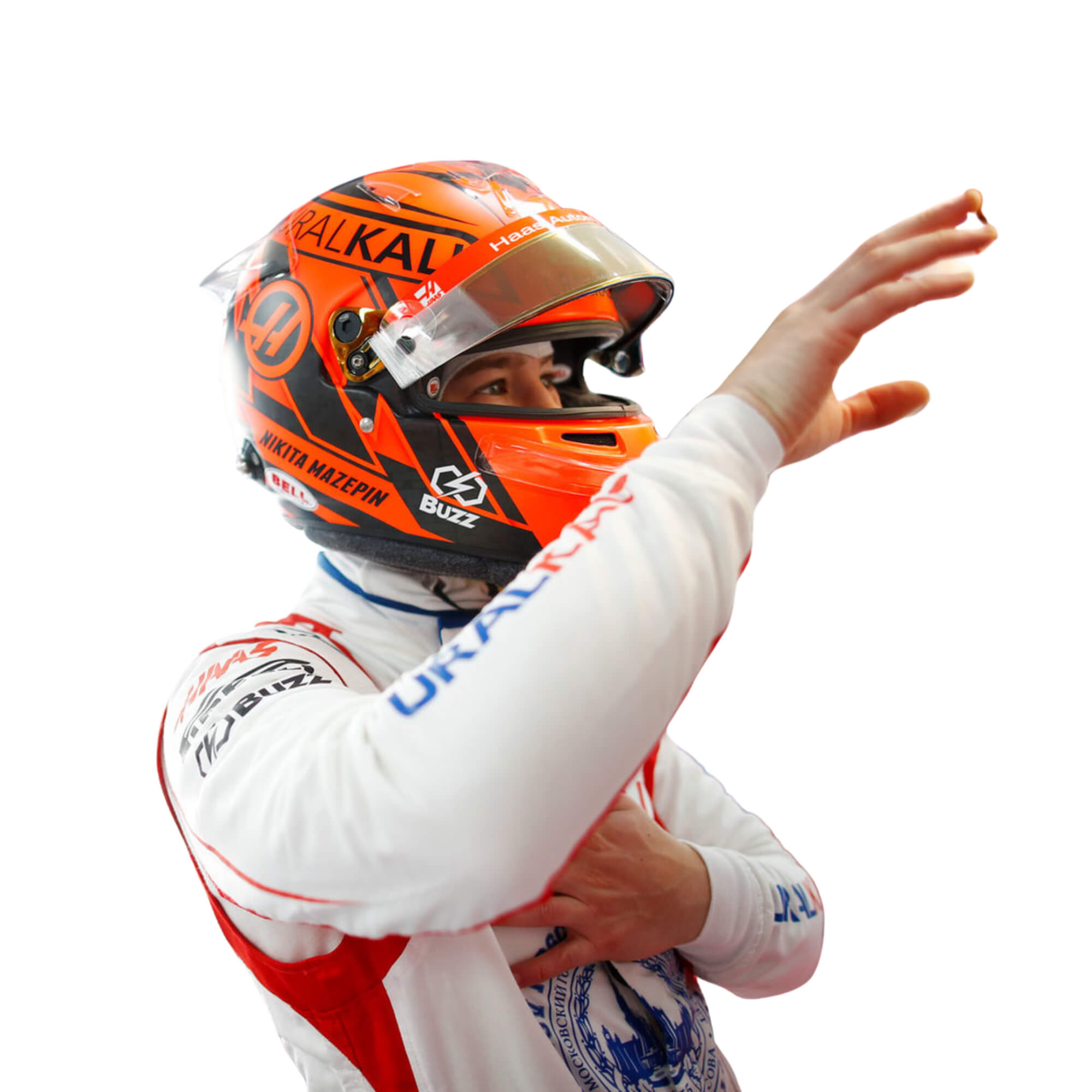 Nikita Mazepin 2021 British GP F1 Racing Suit Team Hass