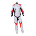 OMP KS-2 ART White Karting Race Suit