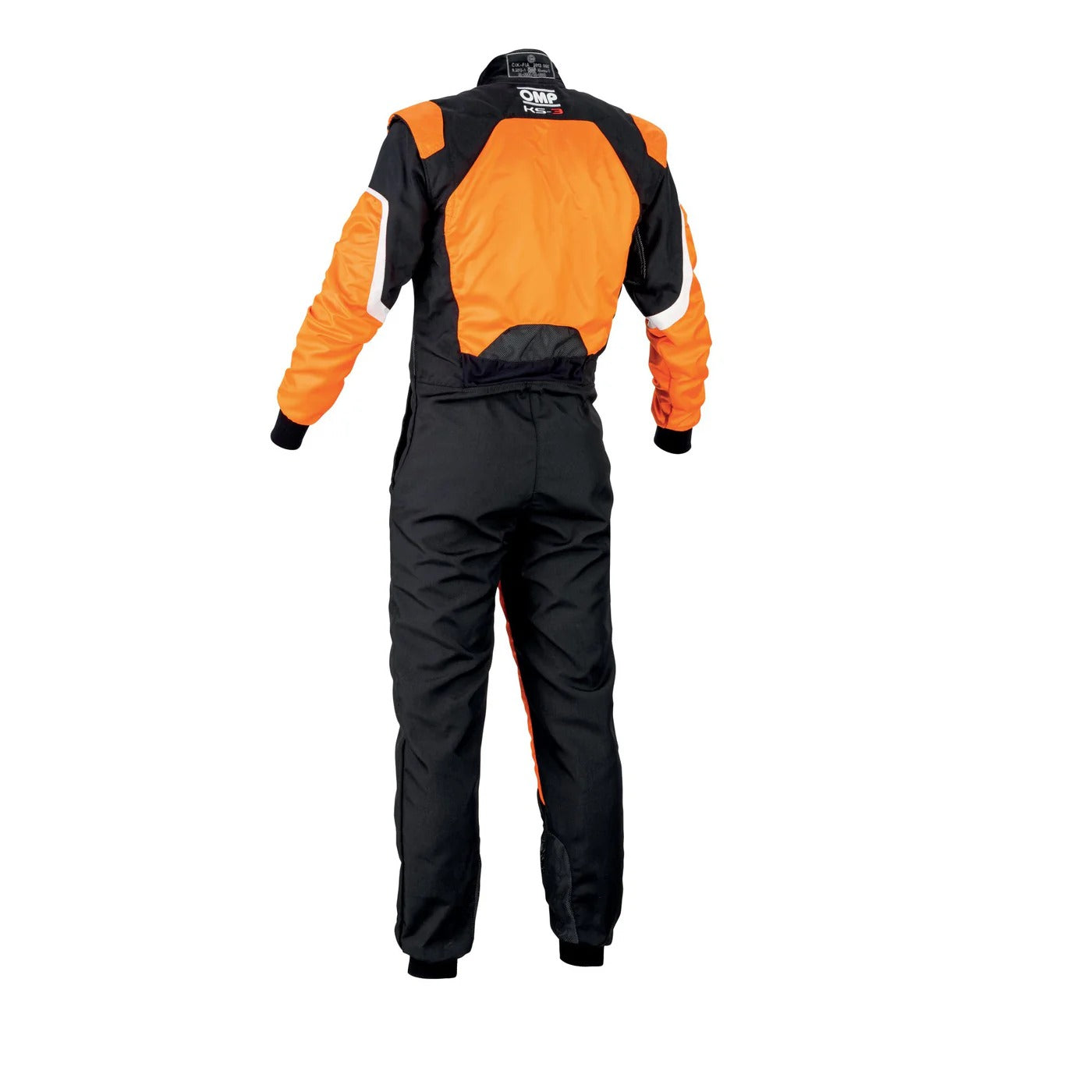 OMP KS-3 FLUO Orange / Black Go Kart Racing Suit