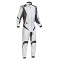 OMP ONE-S1 White Kart Racing Suit