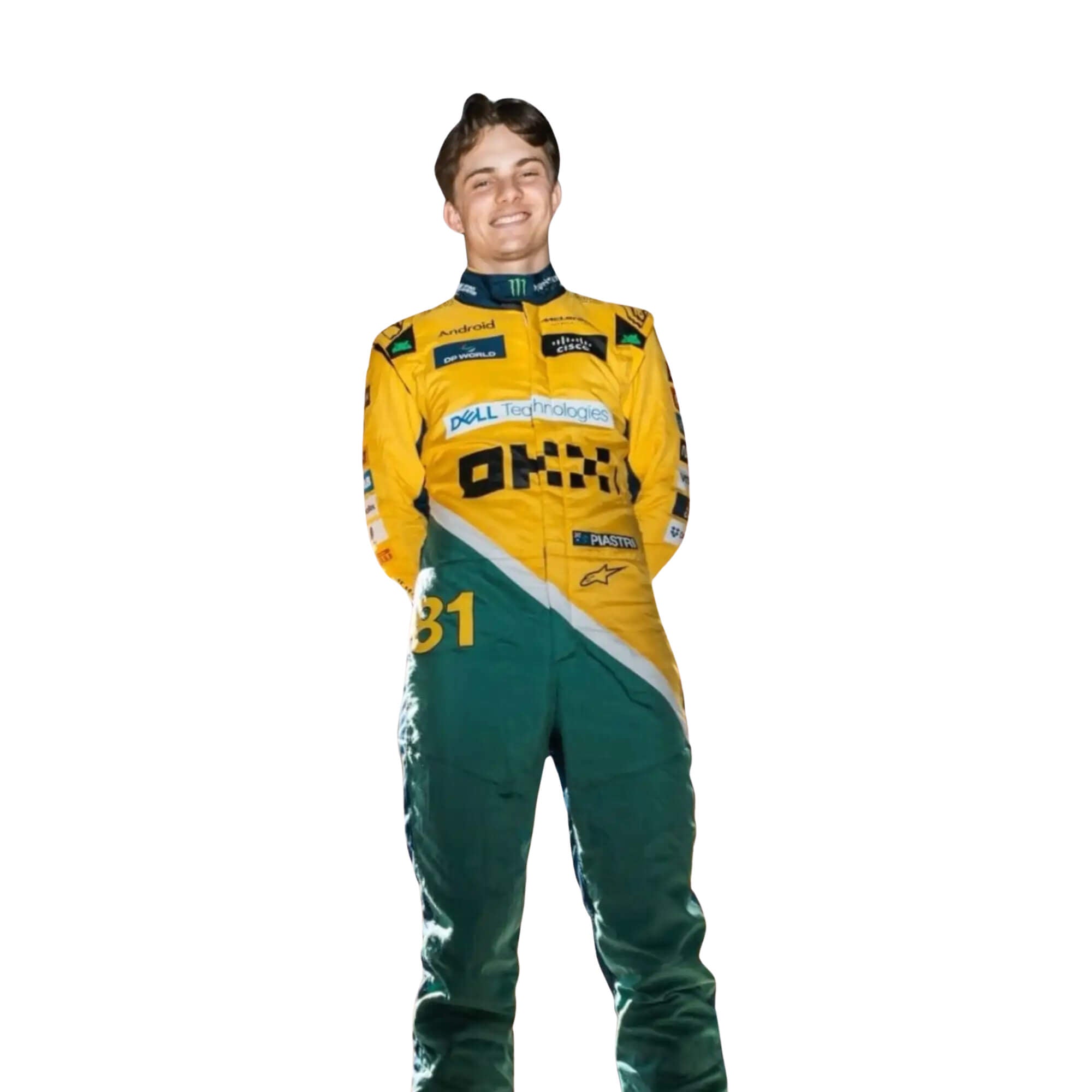 F1 Racing Costume Worn by Lando Norris & Oscar Piastri – 2024 Monaco GP