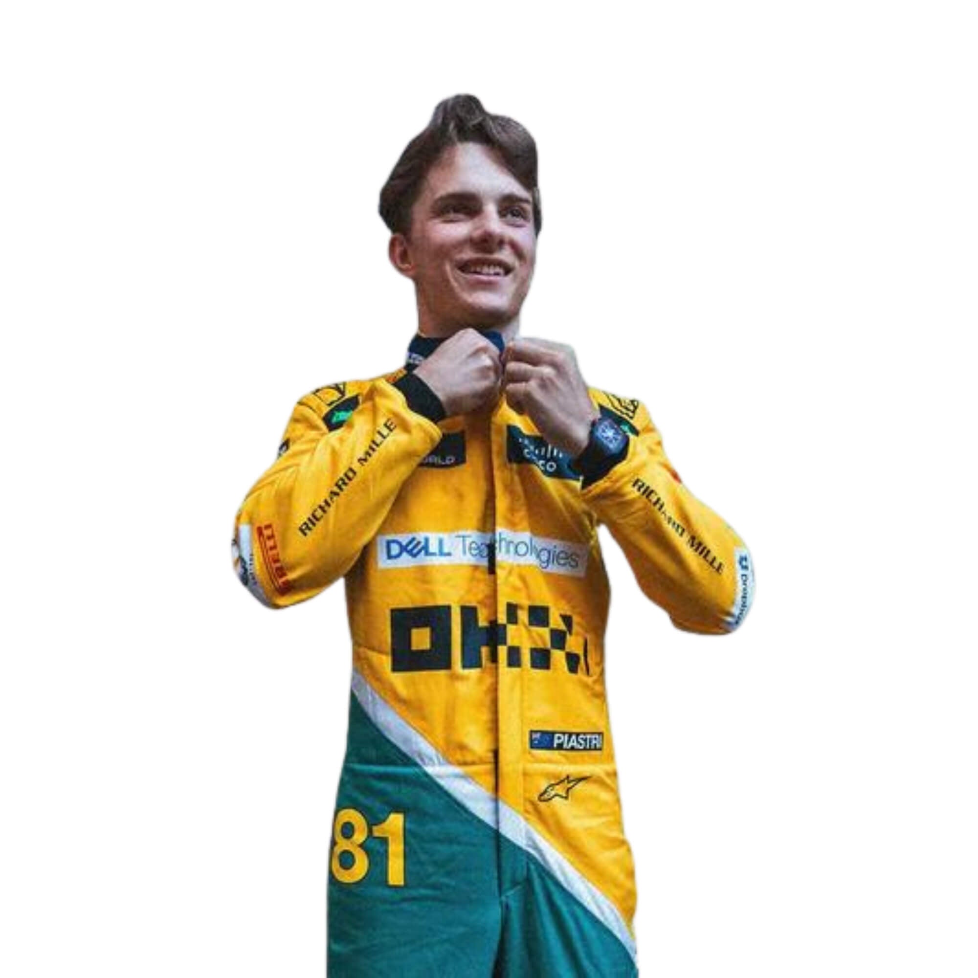 Oscar Piastri 2024 Monaco GP F1 Racing Suit Team McLaren