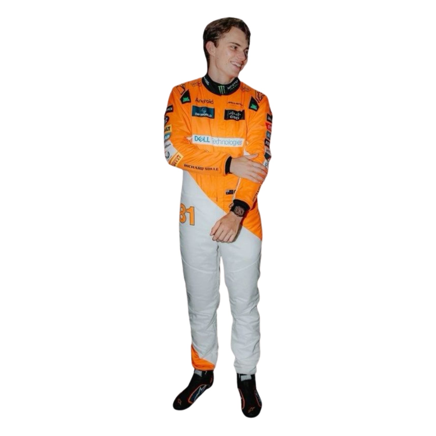 F1 Racing Costume Worn by Lando Norris & Oscar Piastri – 2024 Singapore GP