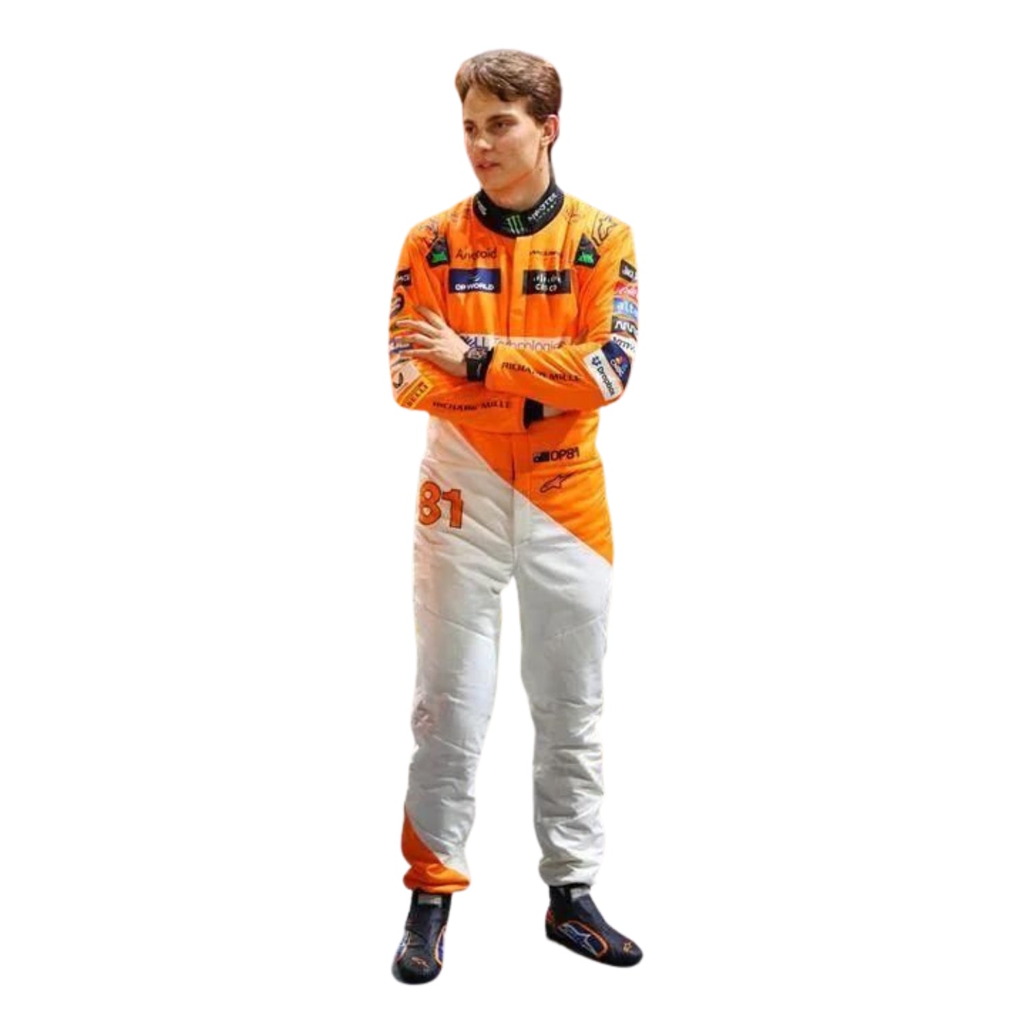 F1 Racing Costume Worn by Lando Norris & Oscar Piastri – 2024 Singapore GP