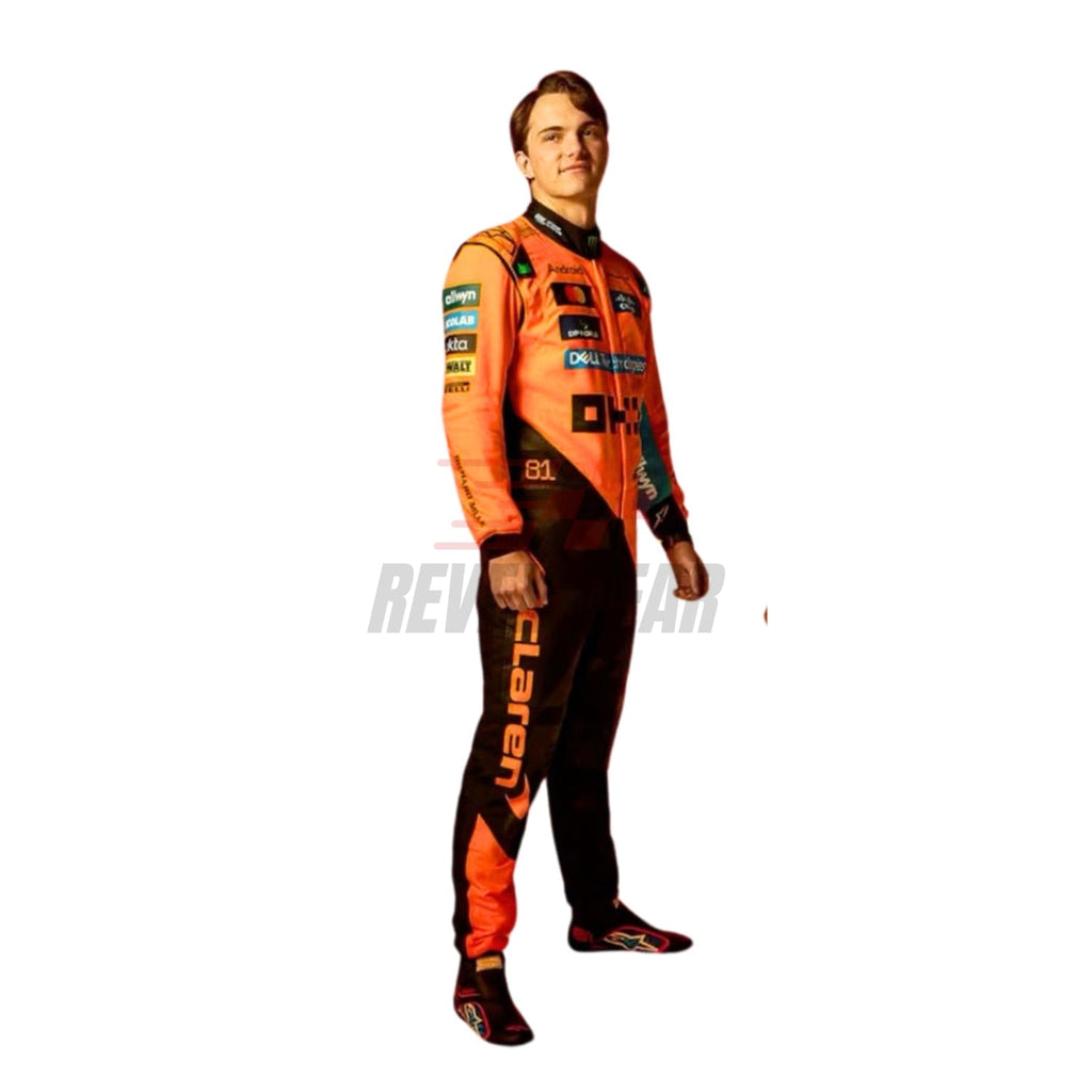 2025 F1 Racing Costume Worn by Lando Norris & Oscar Piastri