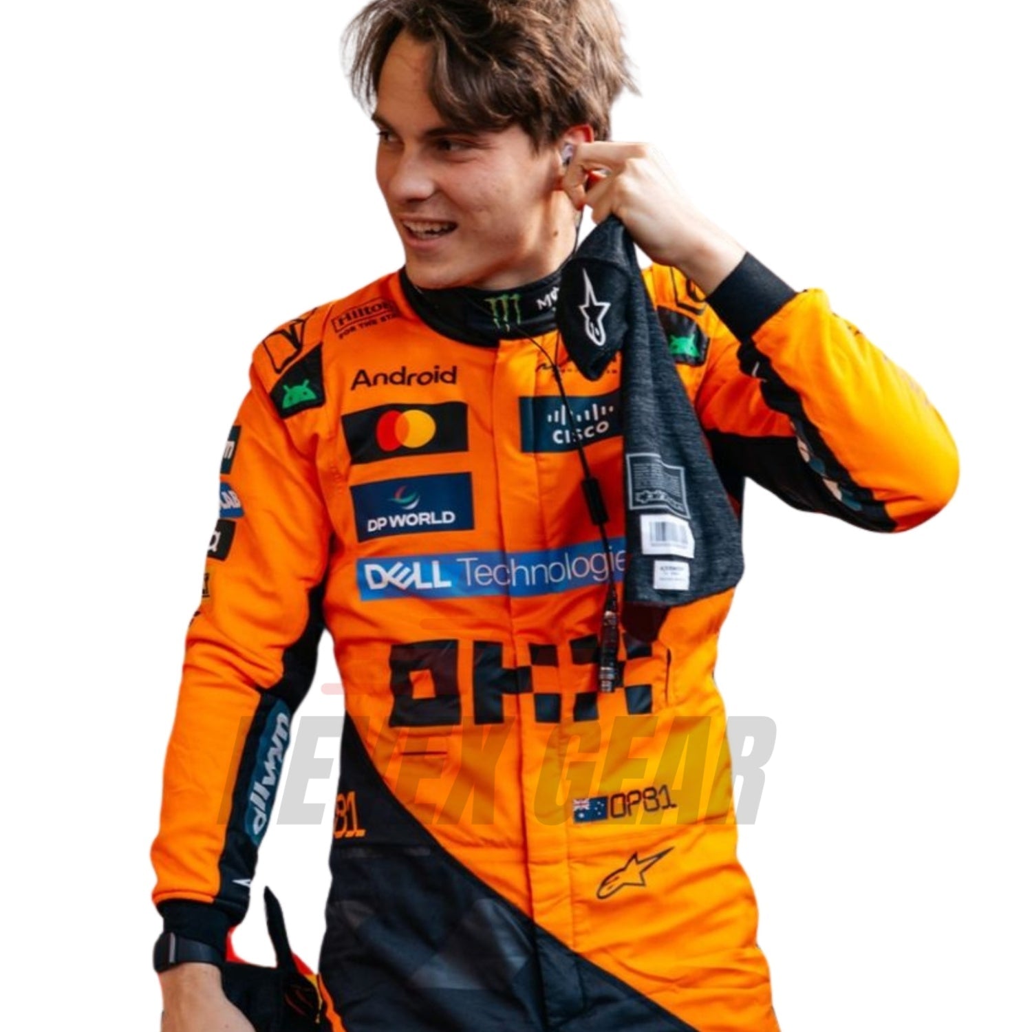 2025 F1 Racing Costume Worn by Lando Norris & Oscar Piastri