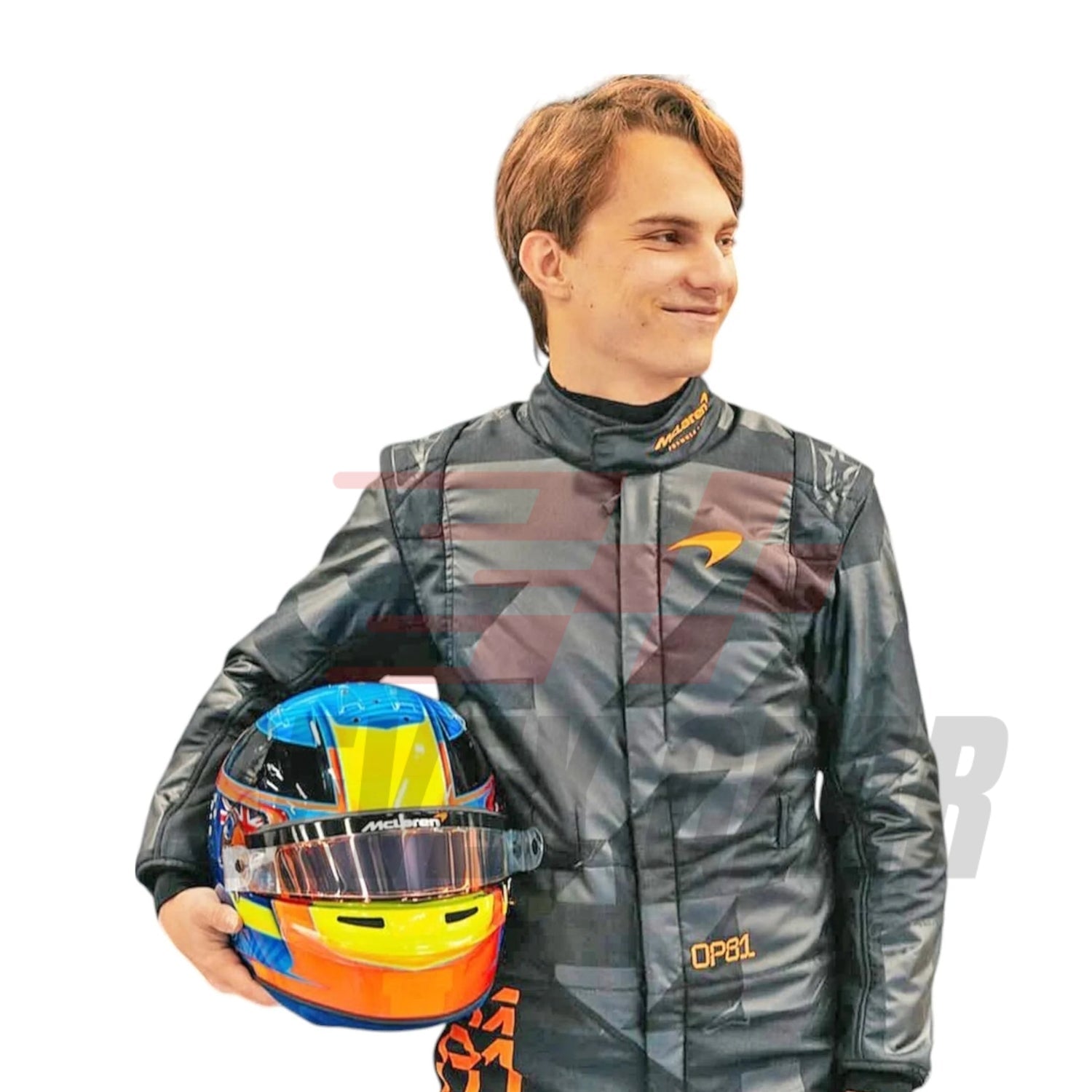 Oscar Piastri 2025 Livery Reveal F1 Racing Suit