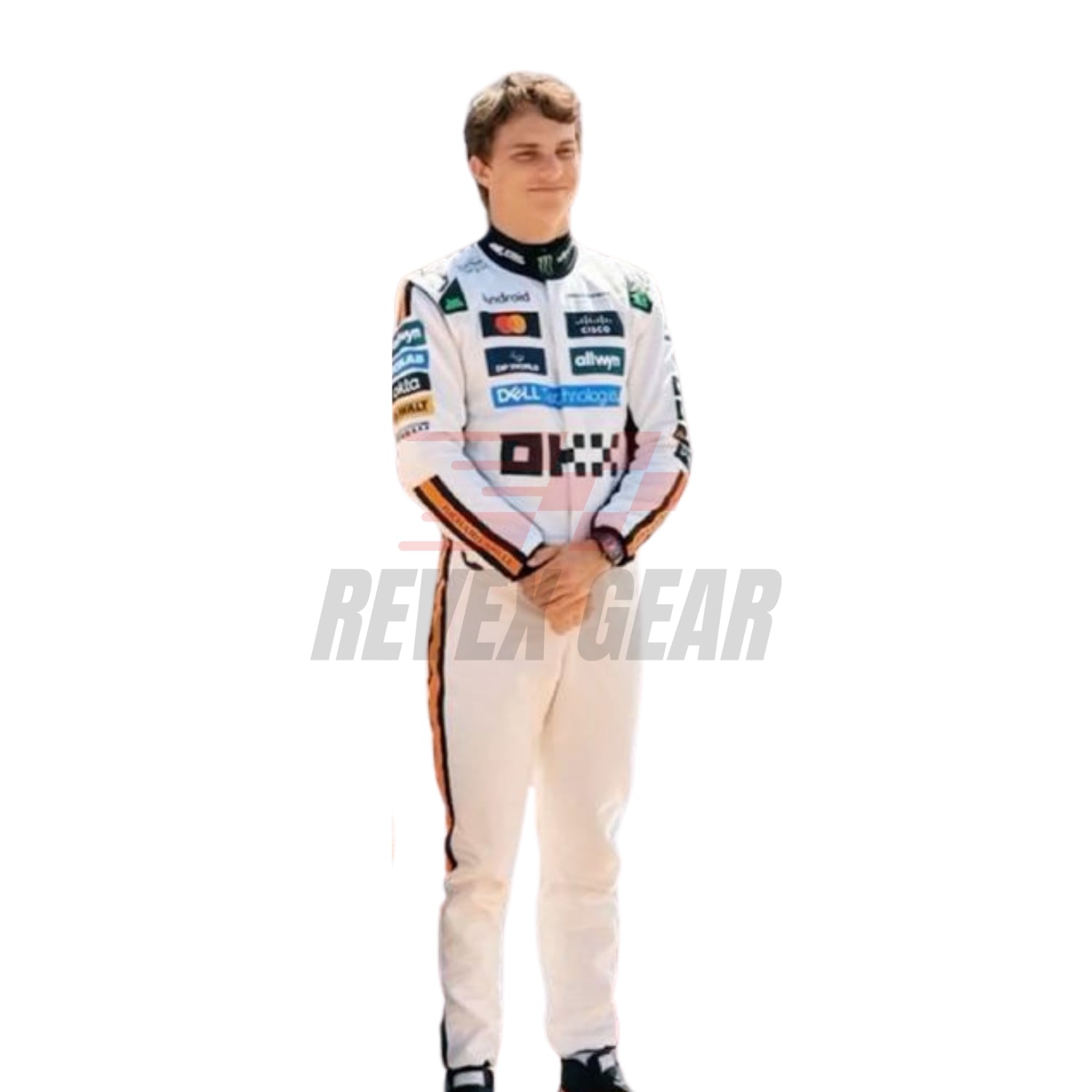 2025 F1 Racing Costume Worn by Lando Norris & Oscar Piastri - Monaco GP
