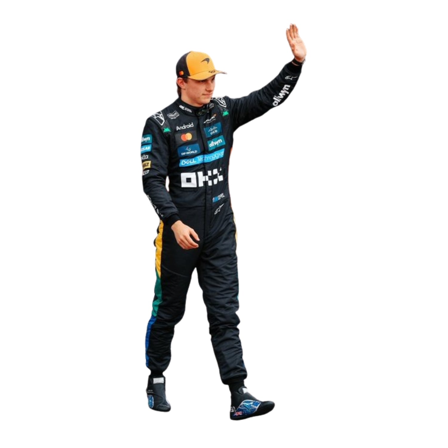 2025 F1 Racing Costume Worn by Lando Norris & Oscar Piastri - Silverstone British GP