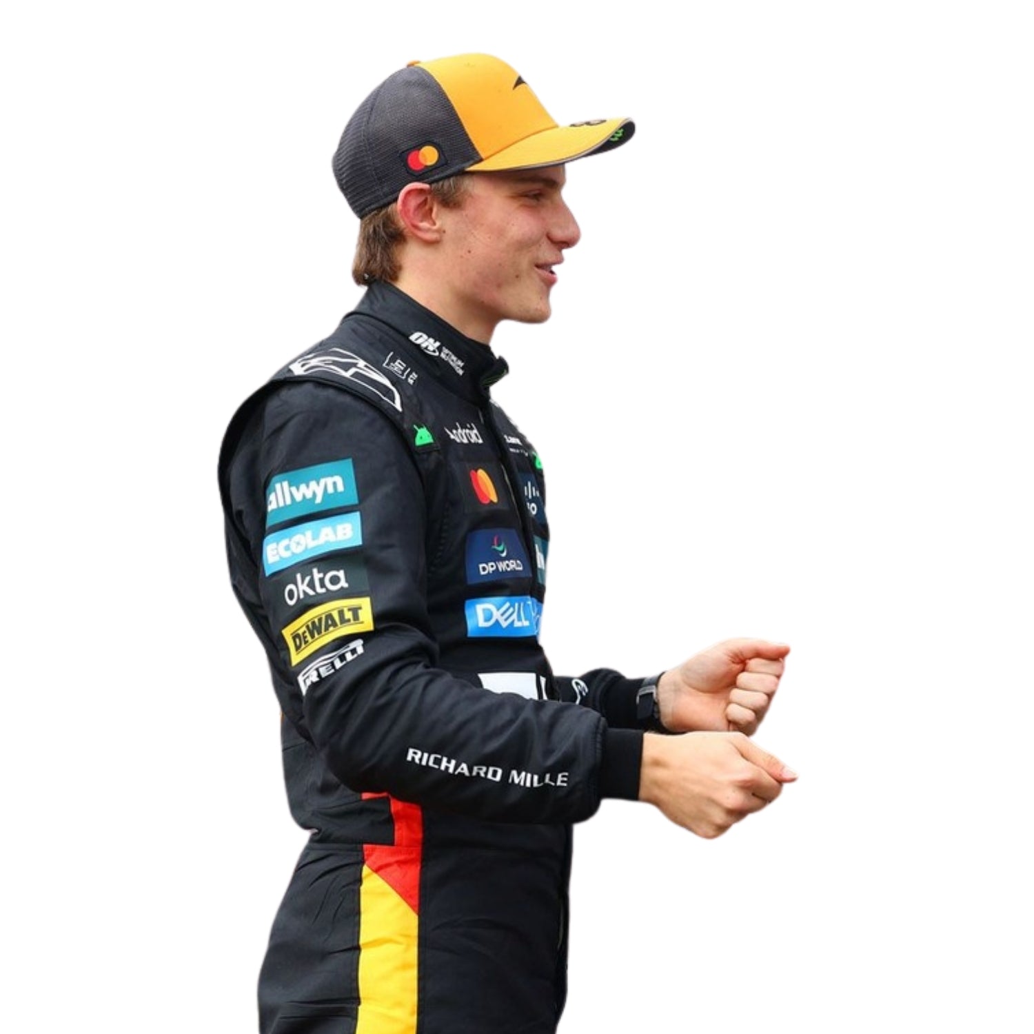 2025 F1 Racing Costume Worn by Lando Norris & Oscar Piastri - Silverstone British GP